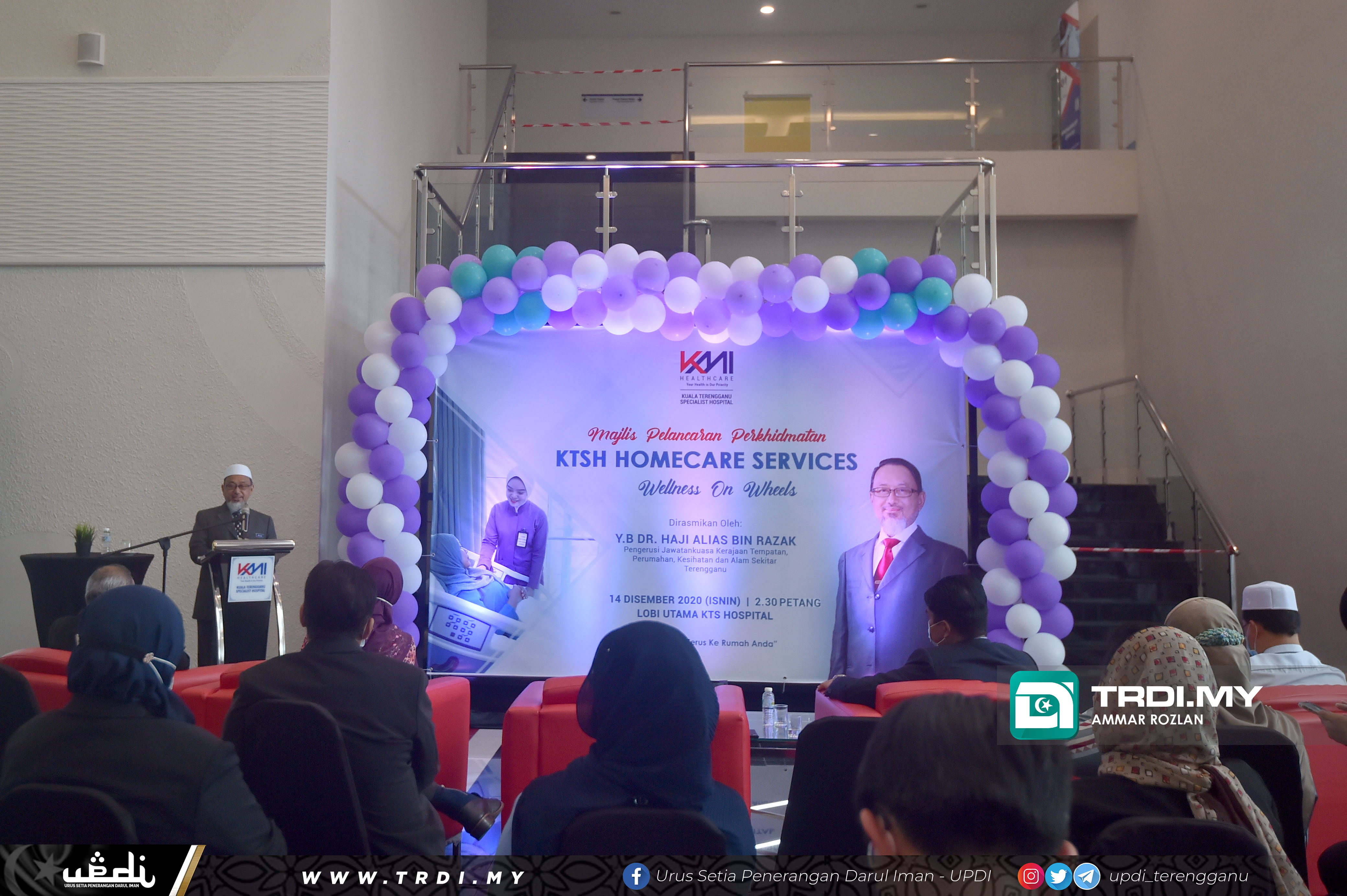 Majlis Pelancaran Kuala Terengganu Specialist Hospital (KTSH) Homecare anjuran KTSH