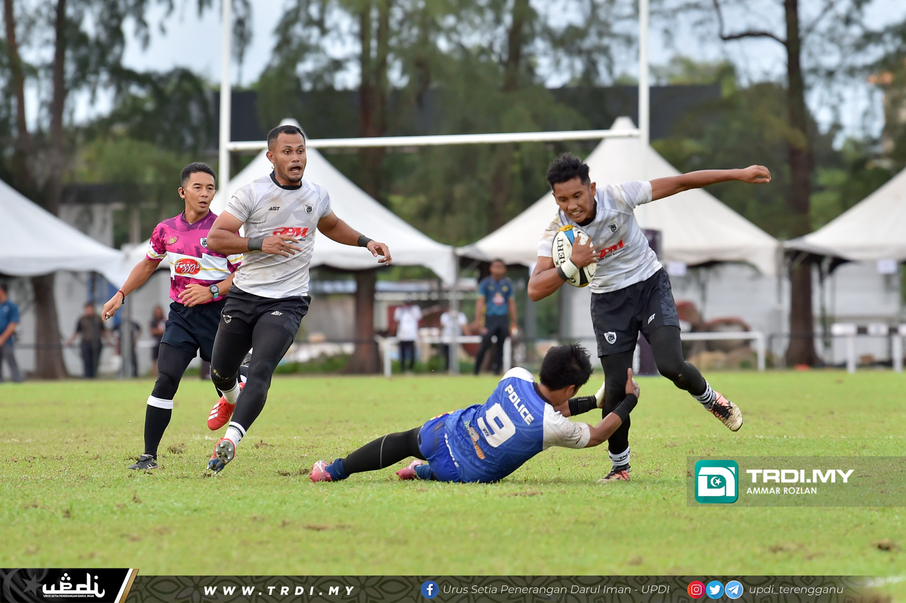 Pasukan Hanelang Warriors muncul Juara Kejohanan Ragbi Terengganu Royal 7's 2021 Piala Tengku Muhammad Ismail kategori terbuka lelaki