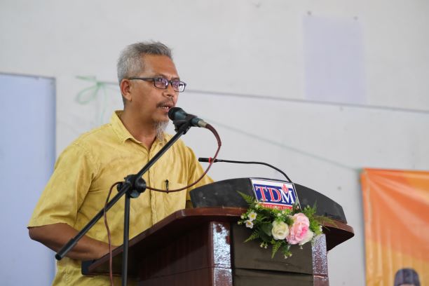 Pengerusi Ahli Lembaga Pengarah Koperasi Ladang Kelapa Sawit Terengganu Berhad Abdullah Zawawi Jusoh