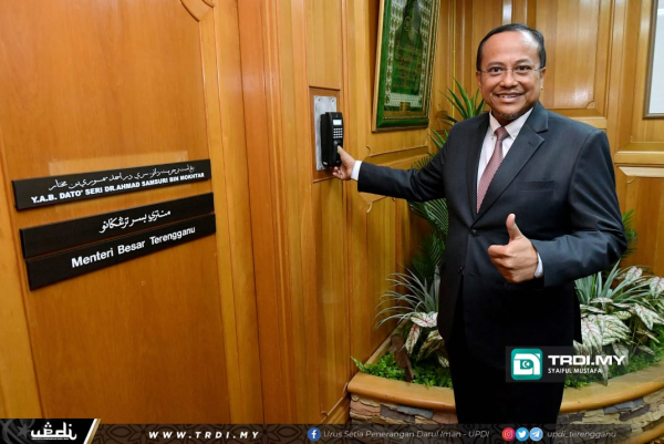 Dr Sam Mula Tugas Menteri Besar Terengganu - TRDI News