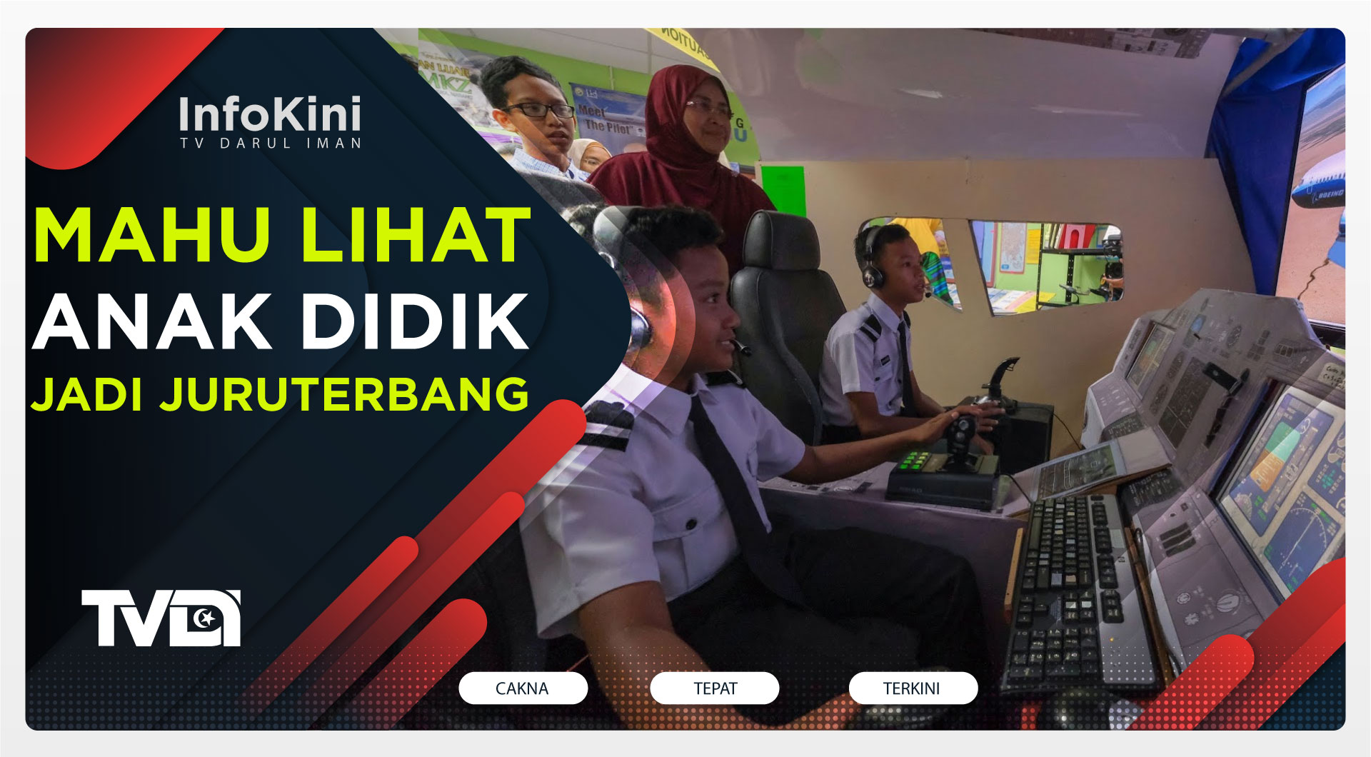Mahu Lihat Anak Didik Jadi Juruterbang