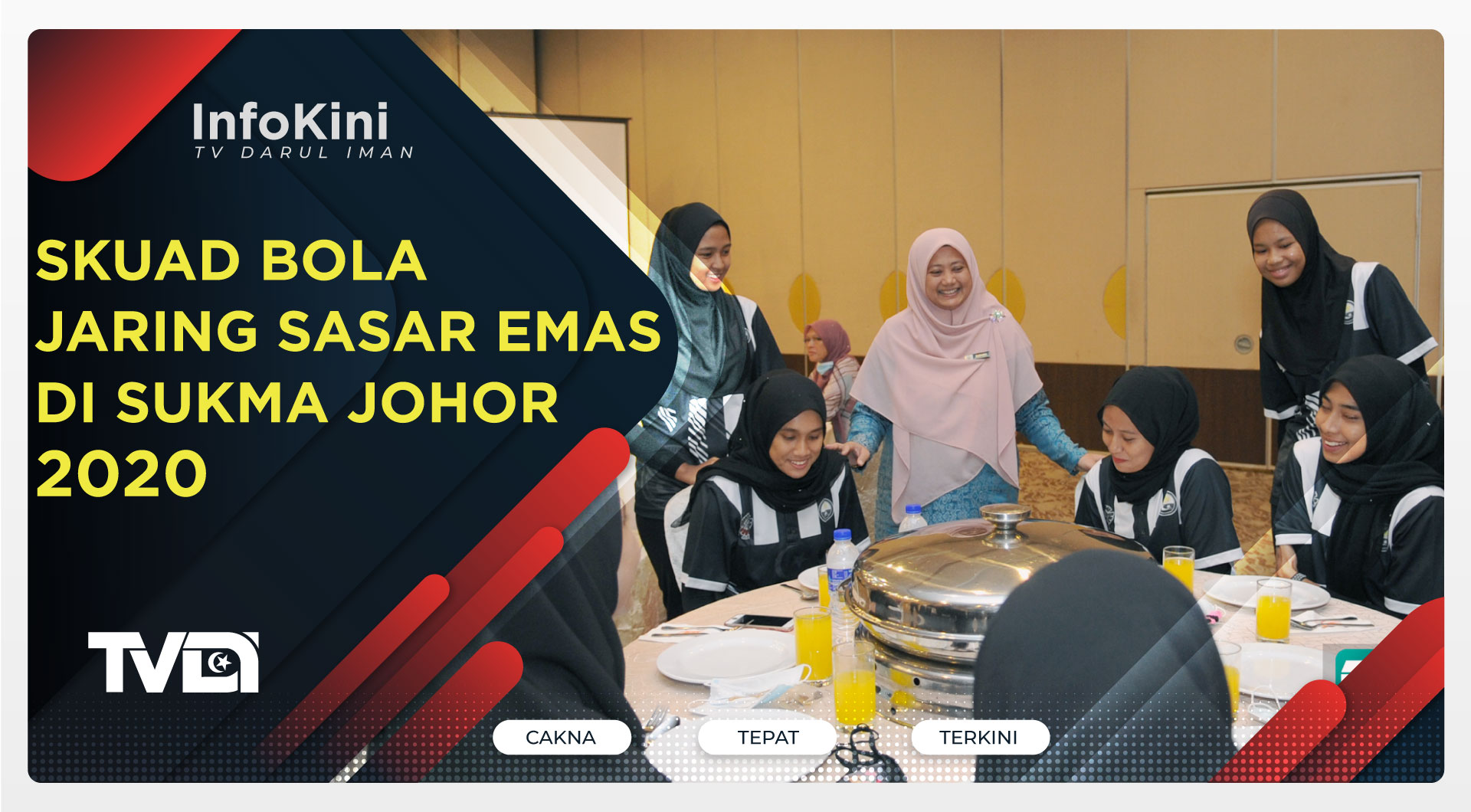 Skuad Bola Jaring Sasar Emas Di SUKMA Johor 2020