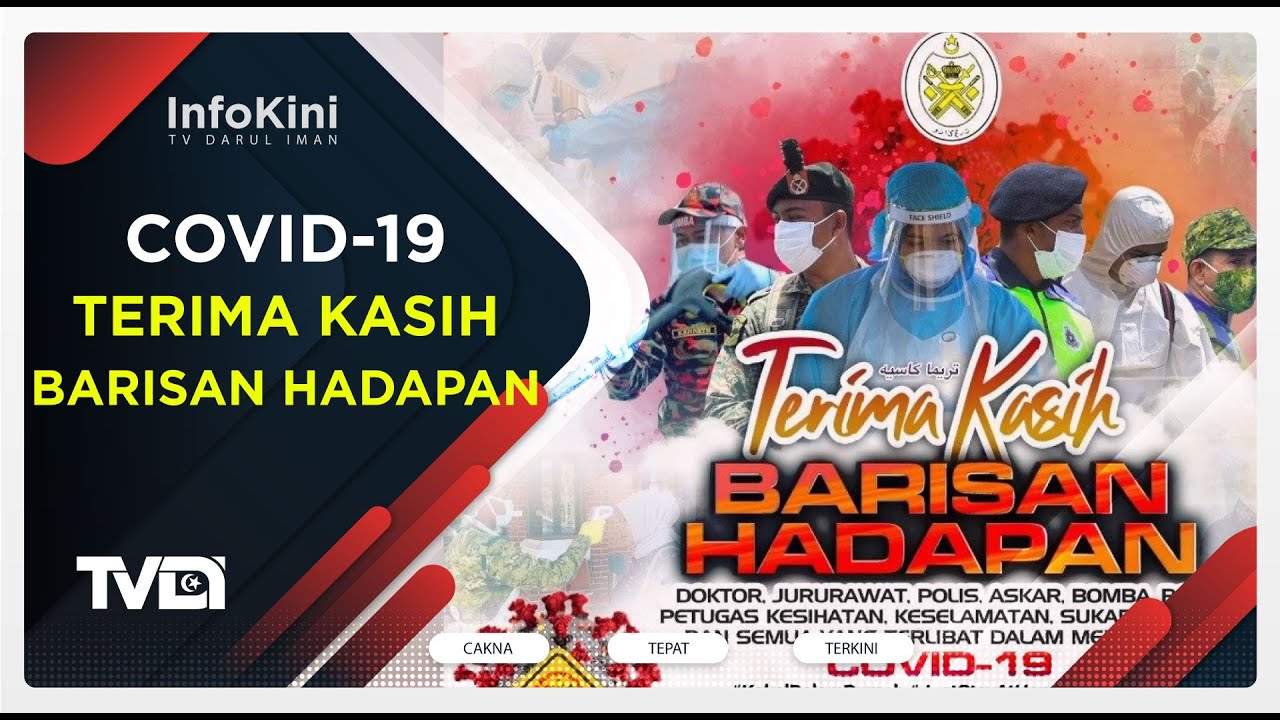 Ucapan Terima Kasih Barisan Hadapan Oleh MB dan Barisan Exco Negeri Terengganu