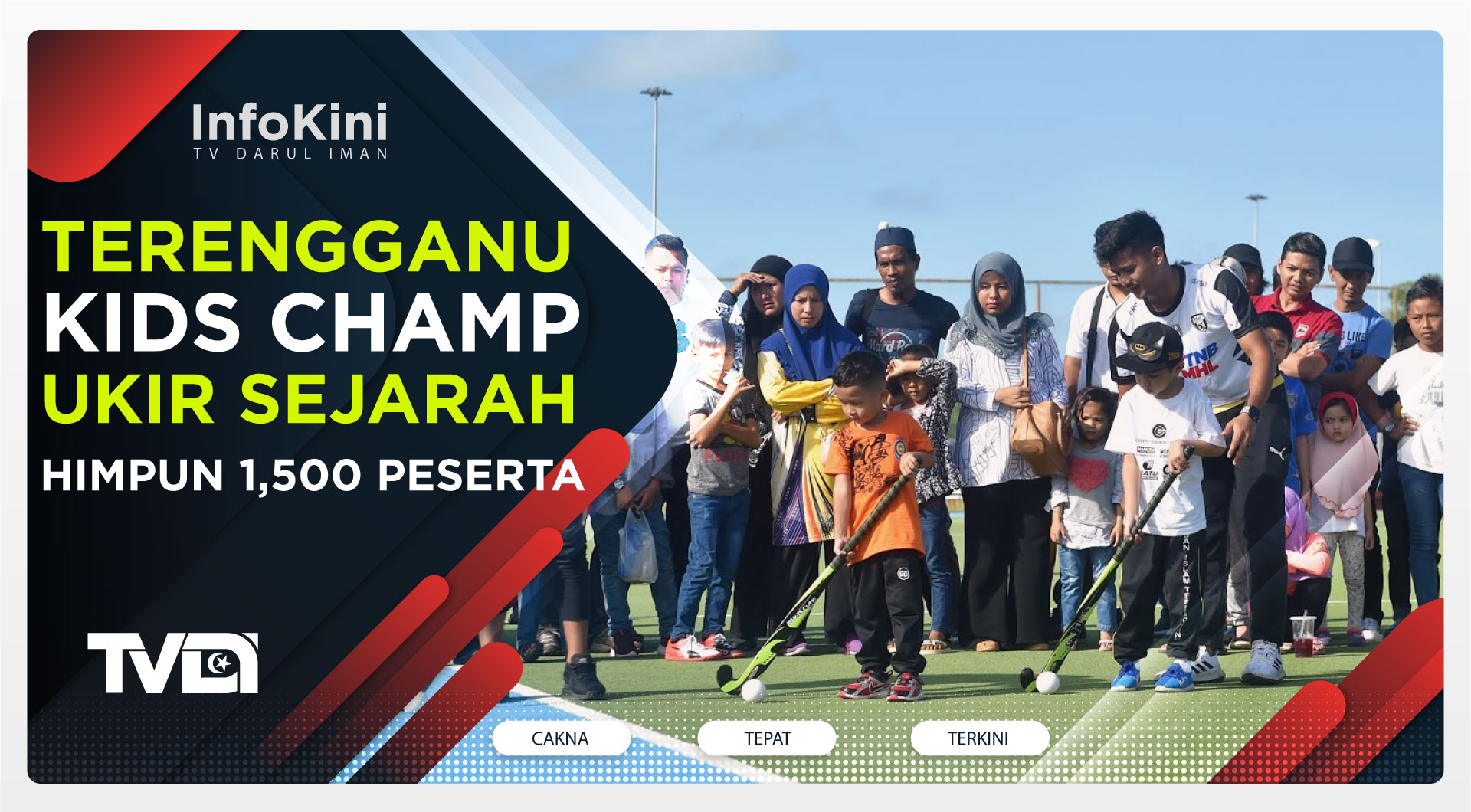 Terengganu Kids Champ Ukir Sejarah Himpun 1,500 Peserta
