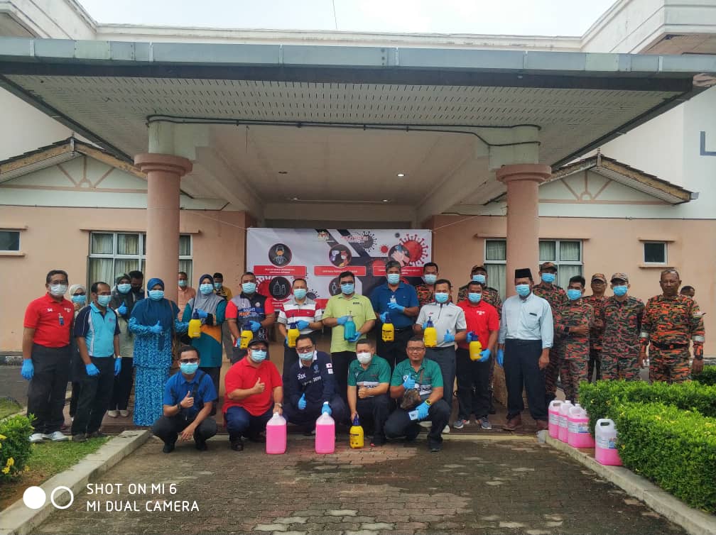 PSMZA Adakan Sanitasi Sebelum Terima Kemasukan Pelajar Baru