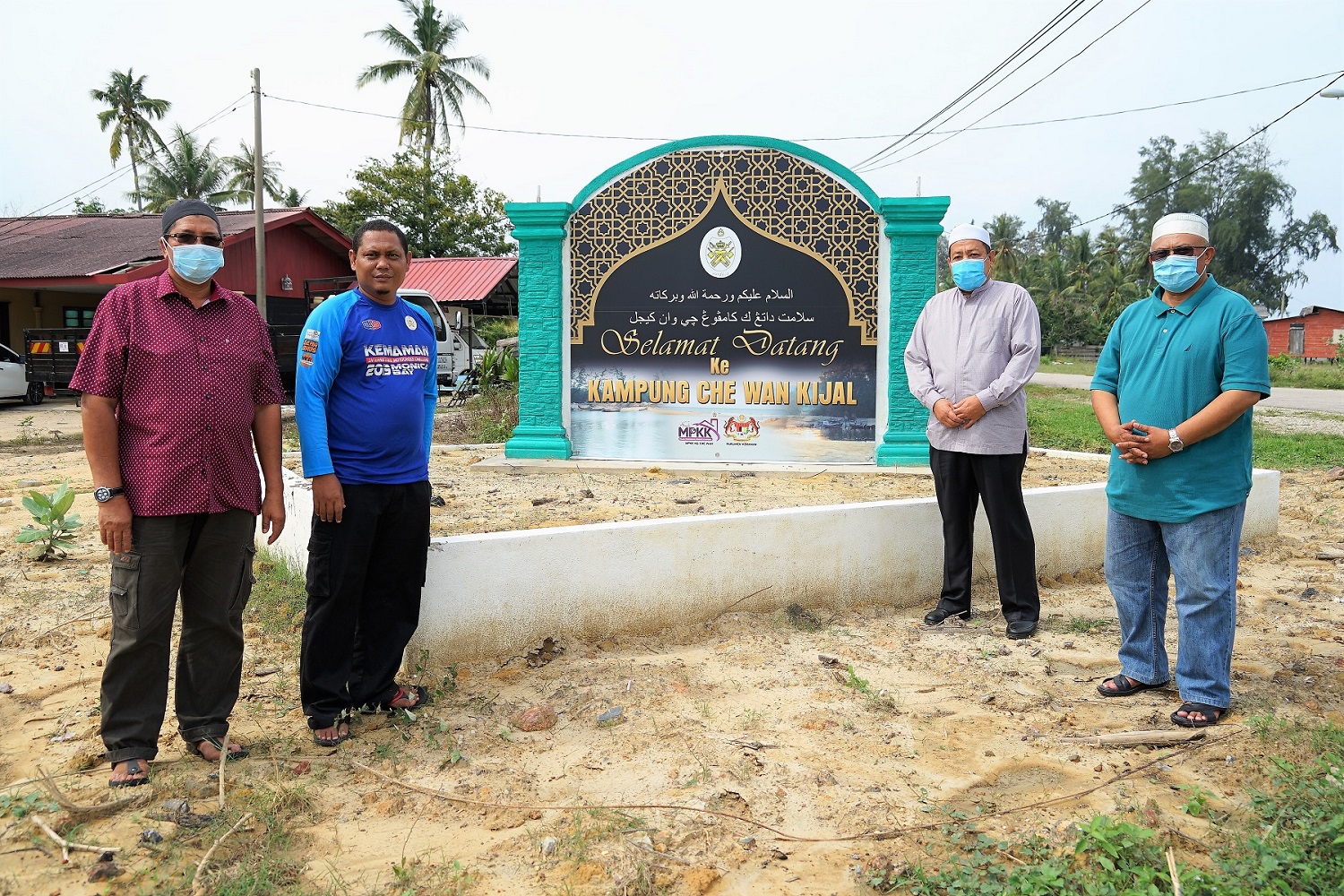 MPKK Terima Binaan Papan Tanda Dari Ahli Parlimen