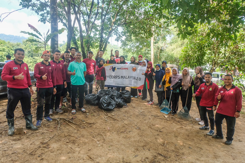 MyCorps Bantu Bina Infrastruktur Di Lata Ulu Kasar