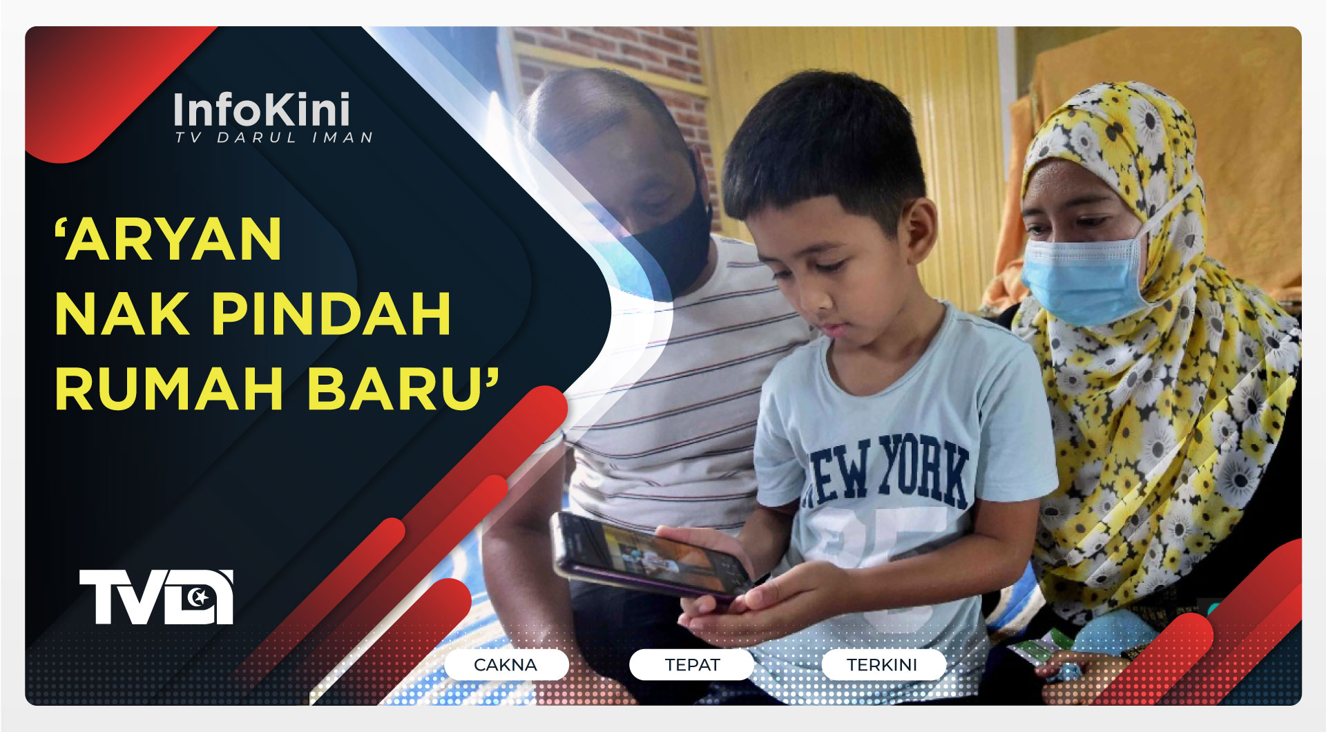 ‘Aryan Nak Pindah Rumah Baru’