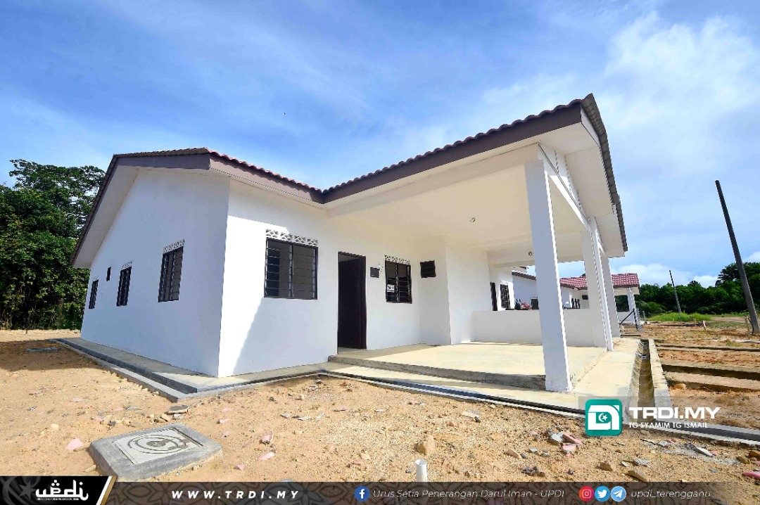 Projek Rumah Terbengkalai Padang Setengge Hampir Pulih