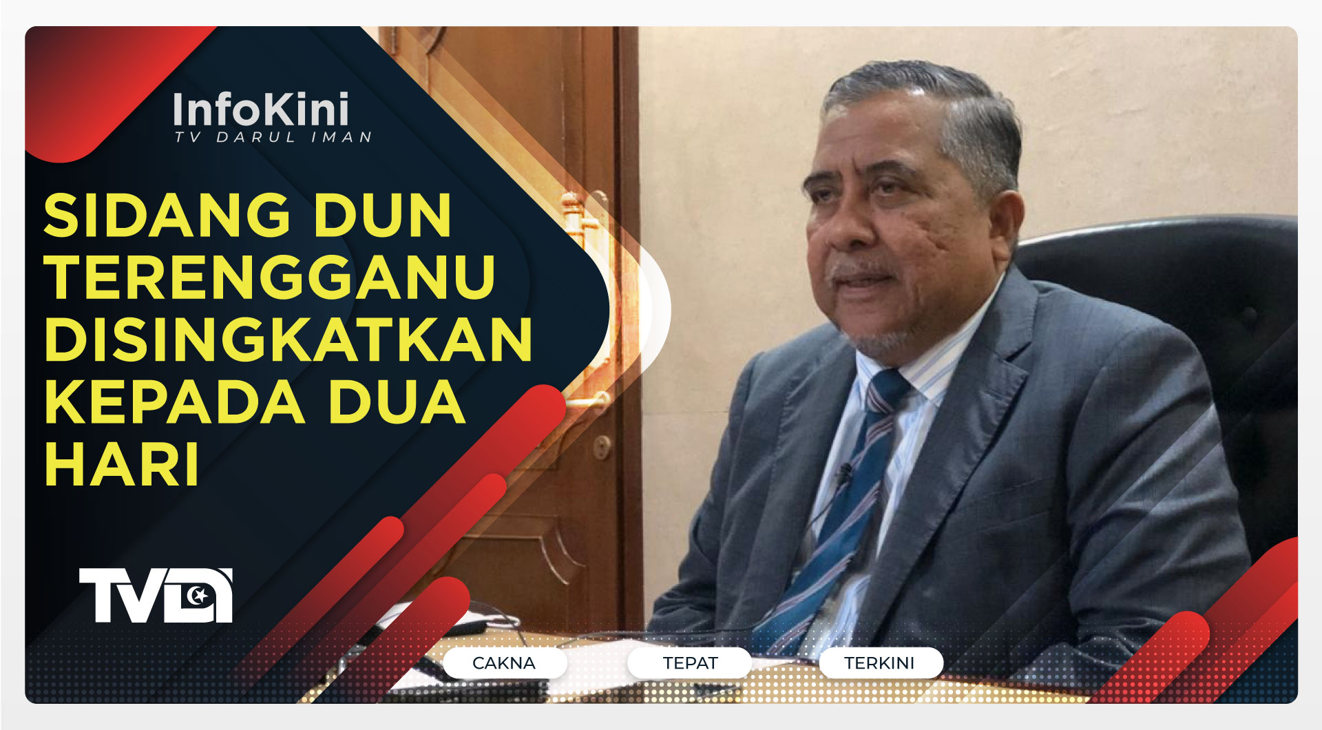 Sidang DUN Terengganu Disingkatkan Kepada Dua Hari