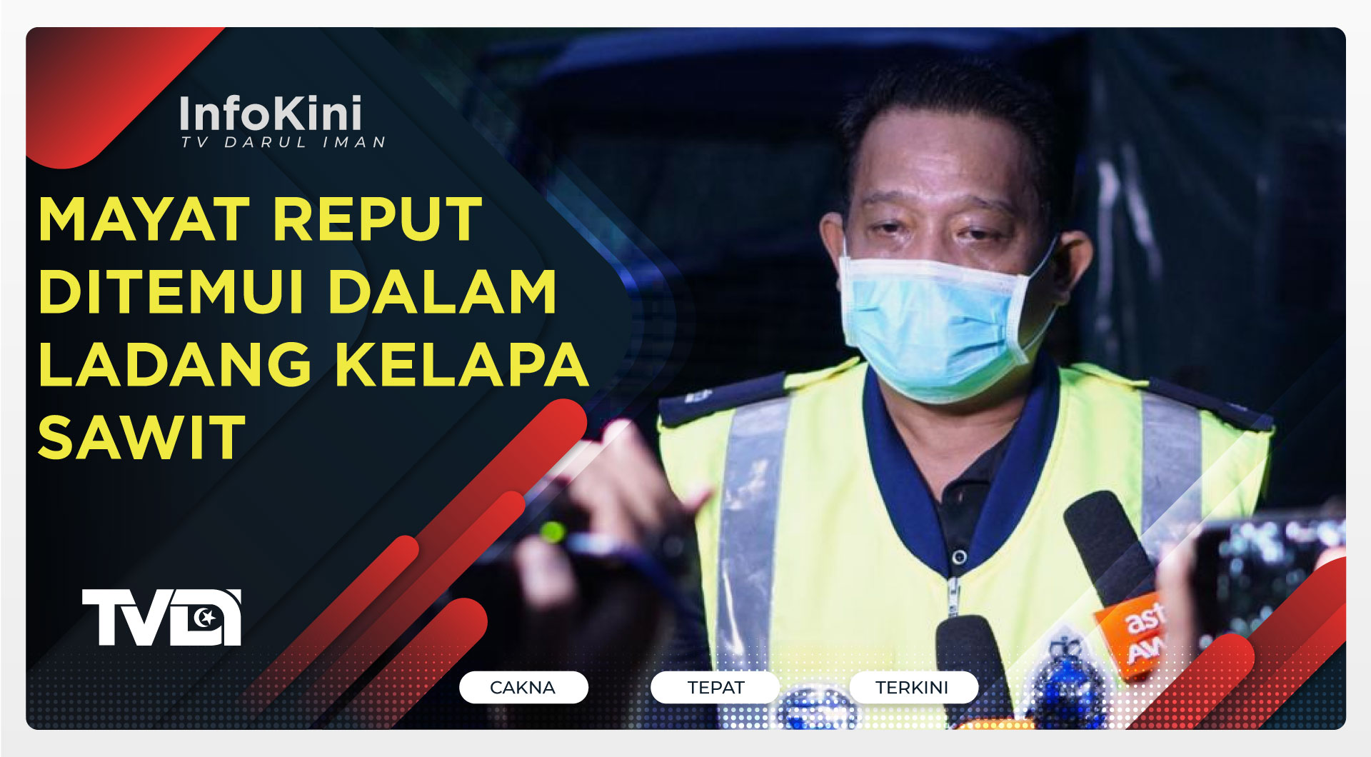 Mayat Reput Ditemui Dalam Ladang Kelapa Sawit