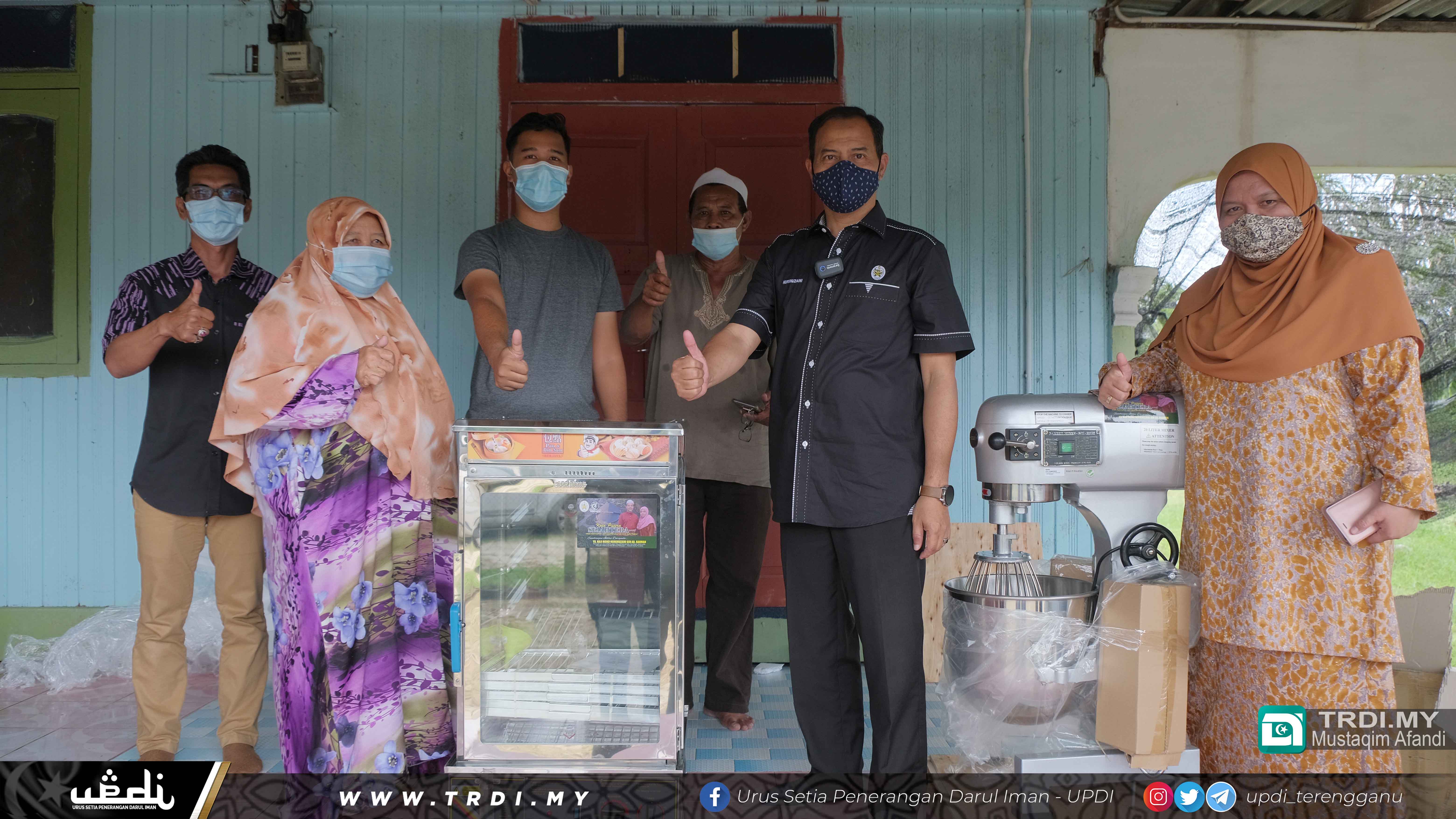 Mesin Adun Tepung Tingkat Jualan Kuih Pau