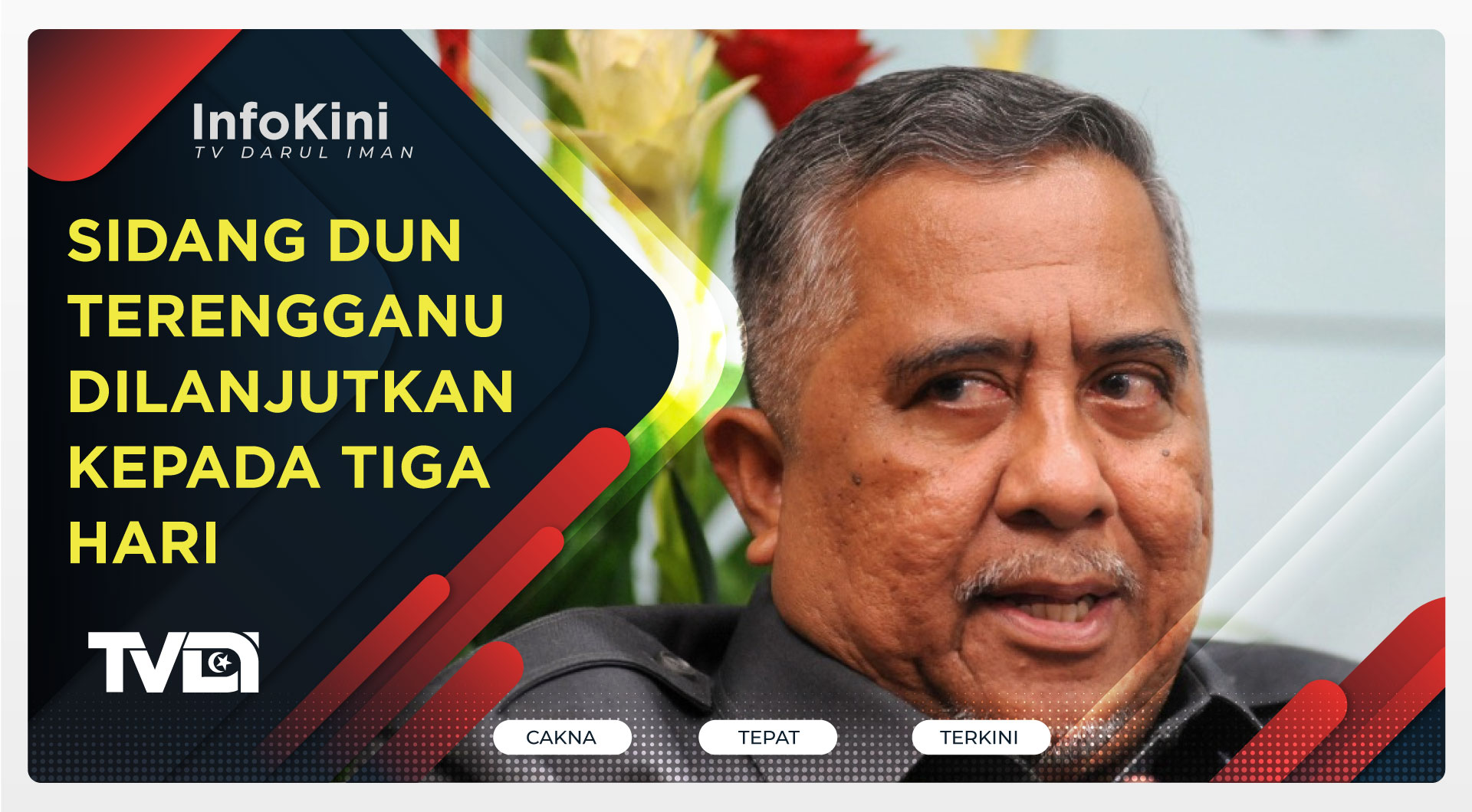 Sidang DUN Terengganu Dilanjutkan Kepada Tiga Hari