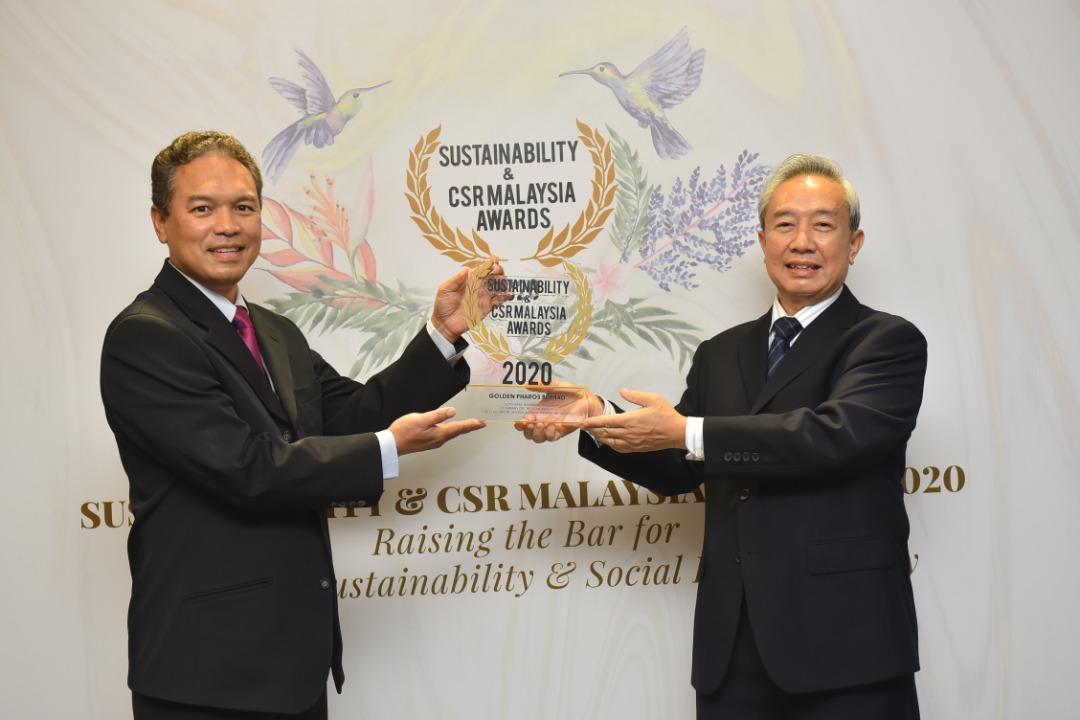Golden Pharos Terengganu Menang Anugerah CSR Terbaik Malaysia