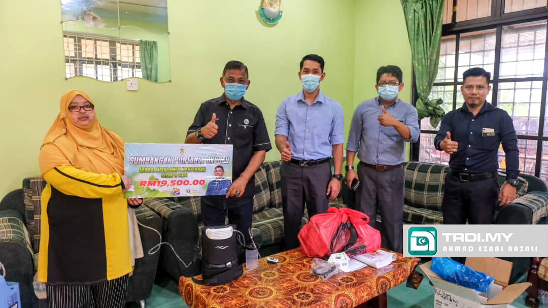 Nadia Terima Alat Bernafas Baharu