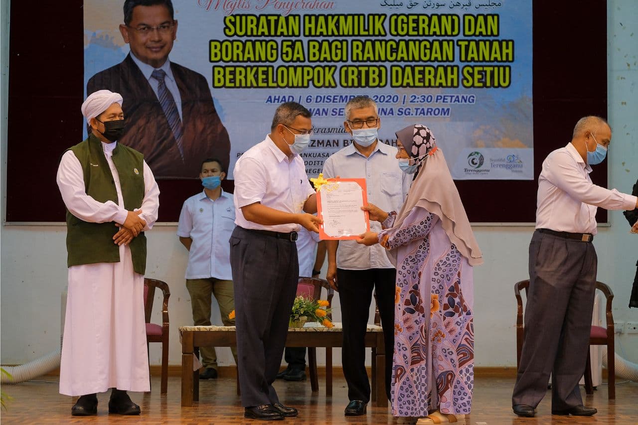 Setiu Model Pembangunan Tanah Terbiar