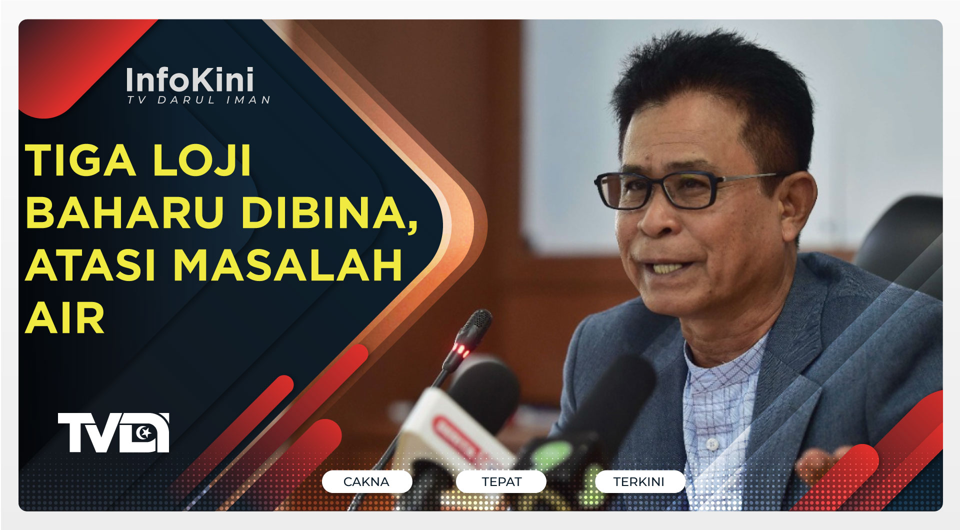 Tiga Loji Baharu Dibina, Atasi Masalah Air