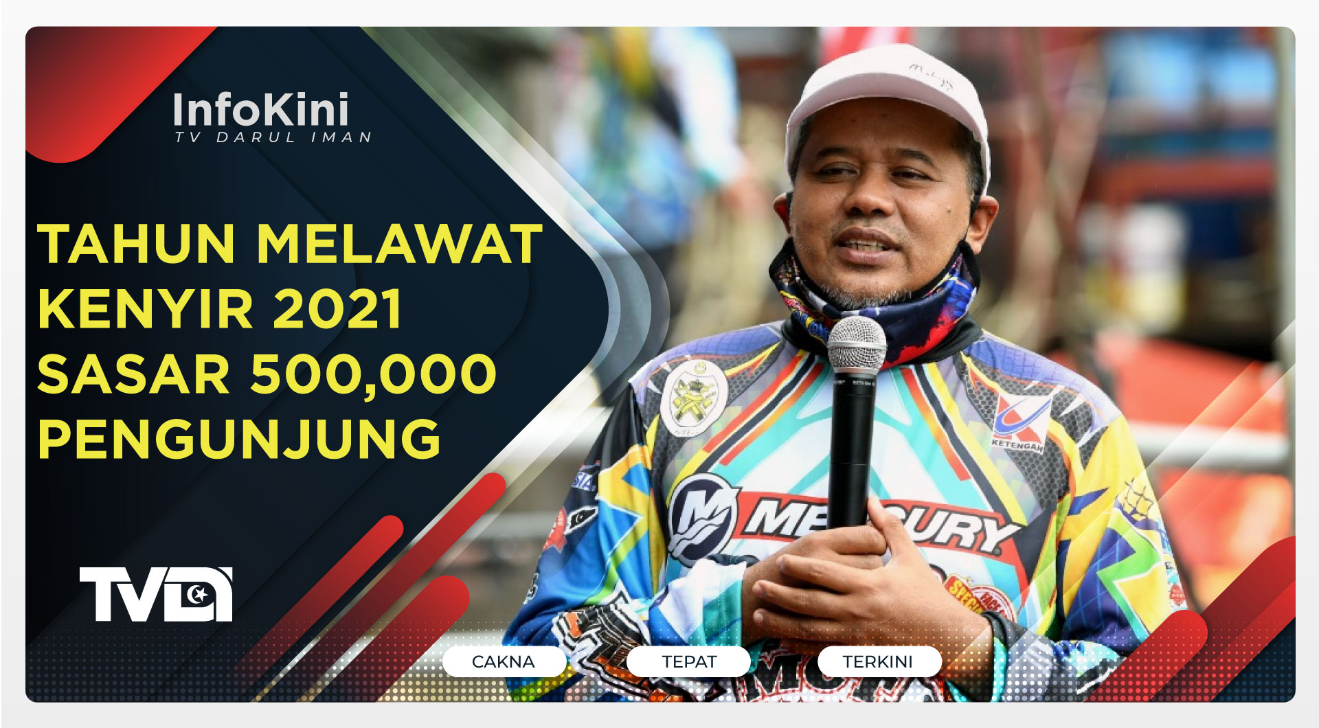 Tahun Melawat Kenyir 2021 Sasar 500,000 Pengunjung
