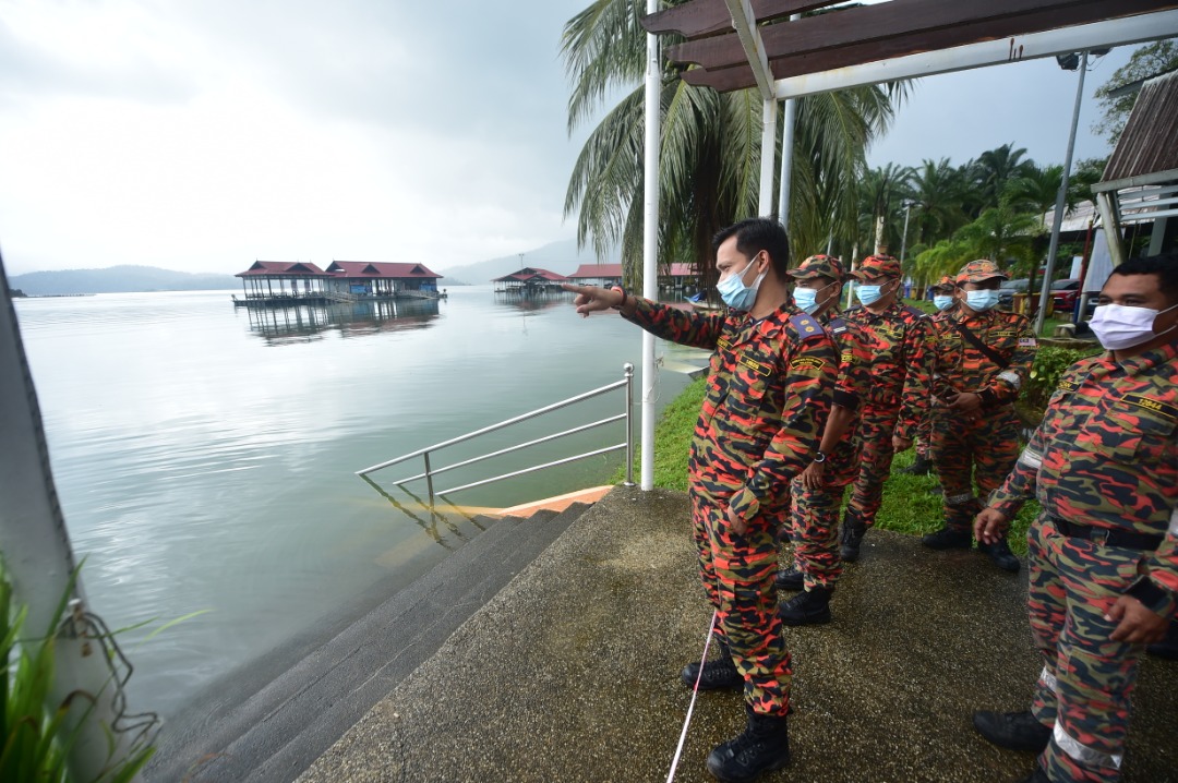 Limpahan Air Di Tasik Kenyir Normal