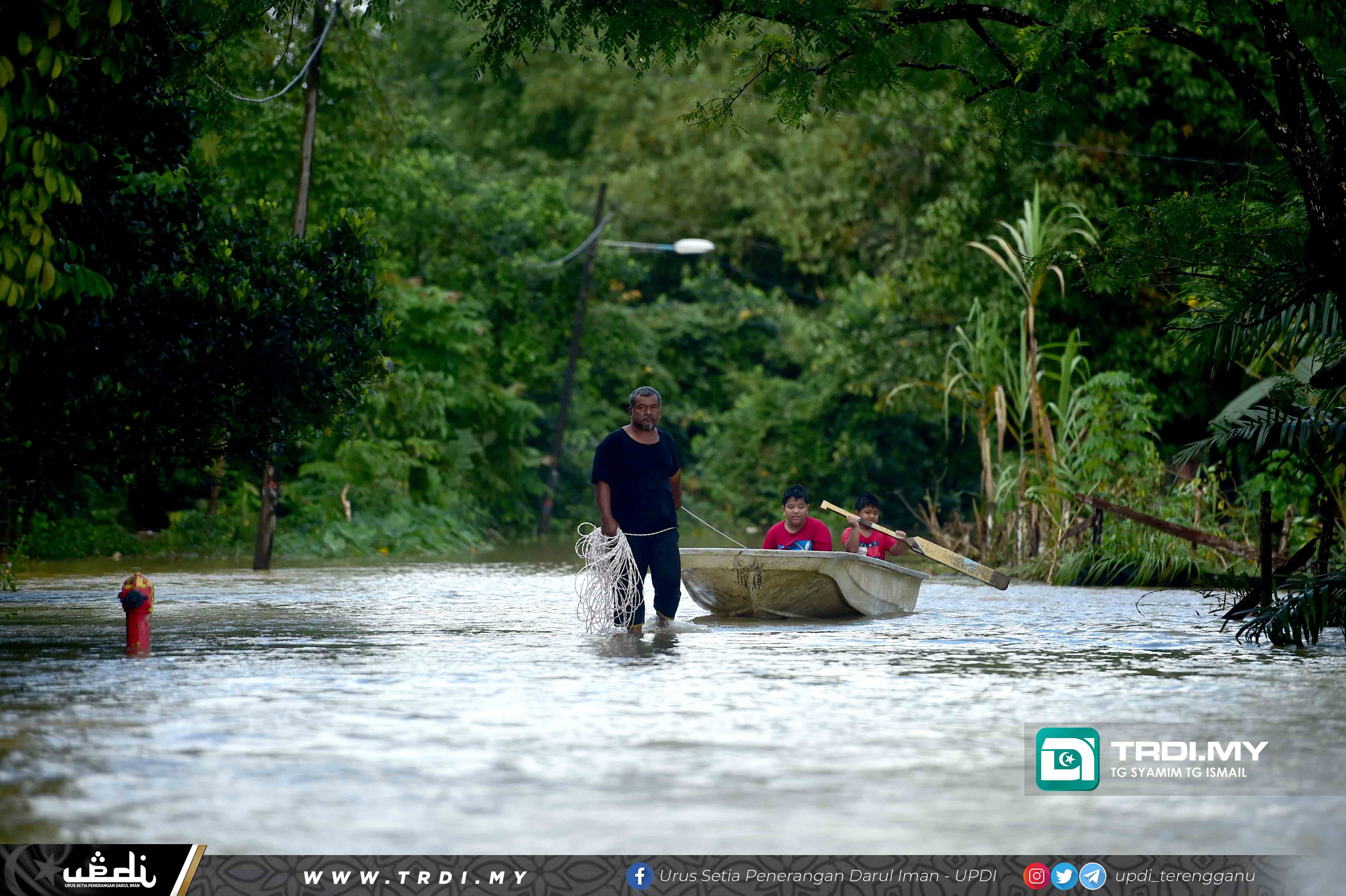 Mangsa Banjir Terengganu Tinggal 1,694 Orang