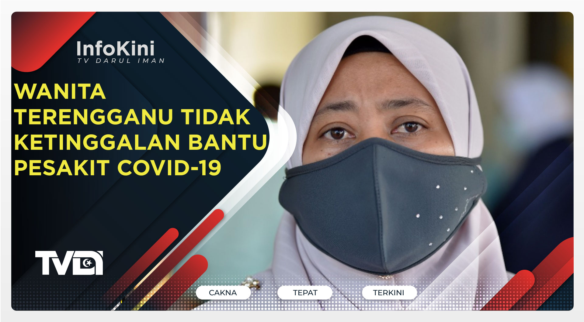 Wanita Terengganu Tidak Ketinggalan Bantu Pesakit COVID-19