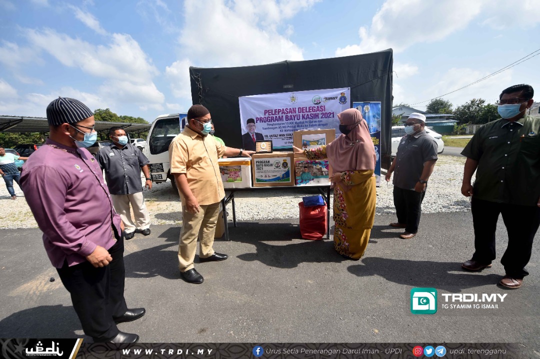 50,000 Pelitup Muka, Al-Quran Belayar Ke Sabah
