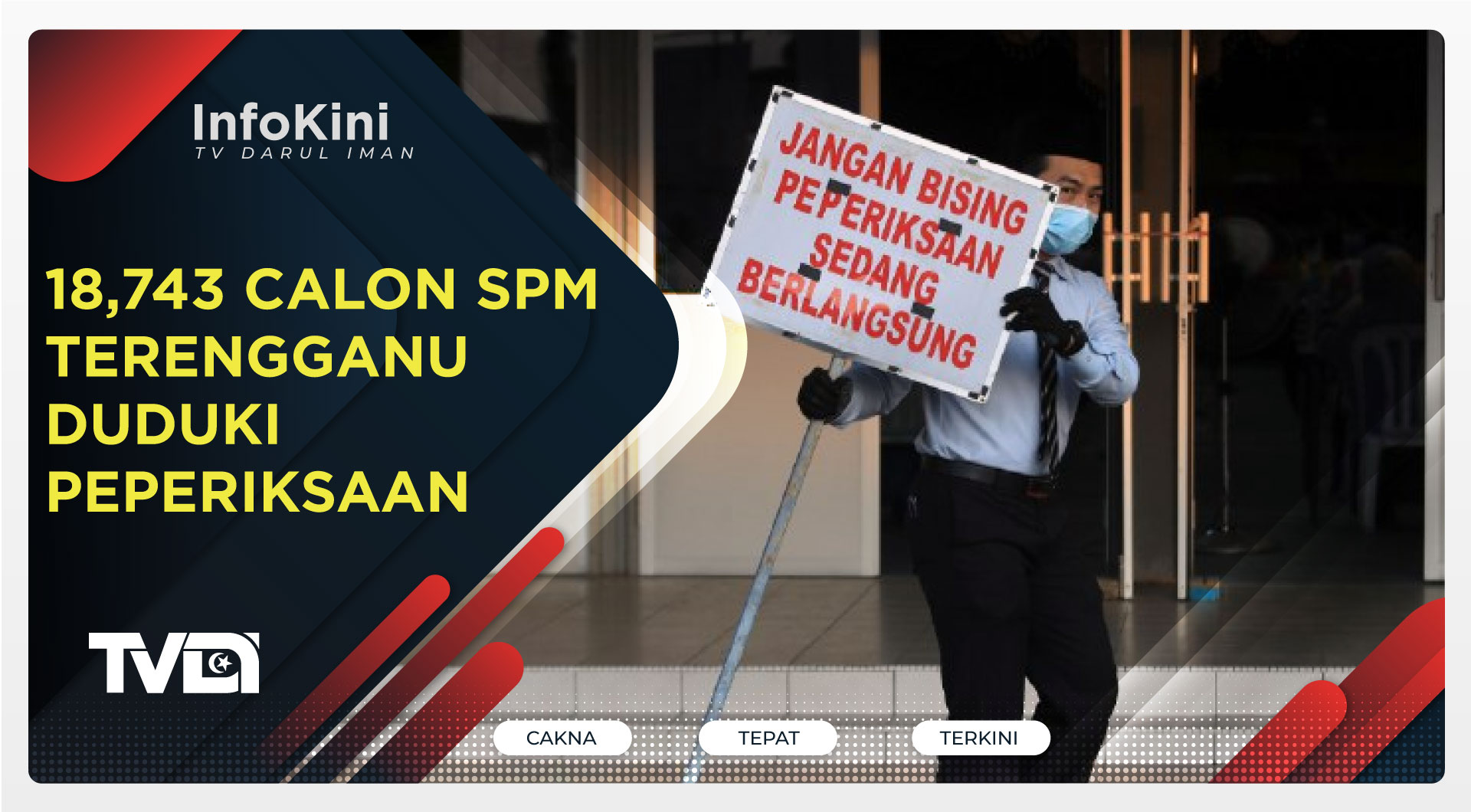 18,743 Calon SPM Terengganu Duduki Peperiksaan