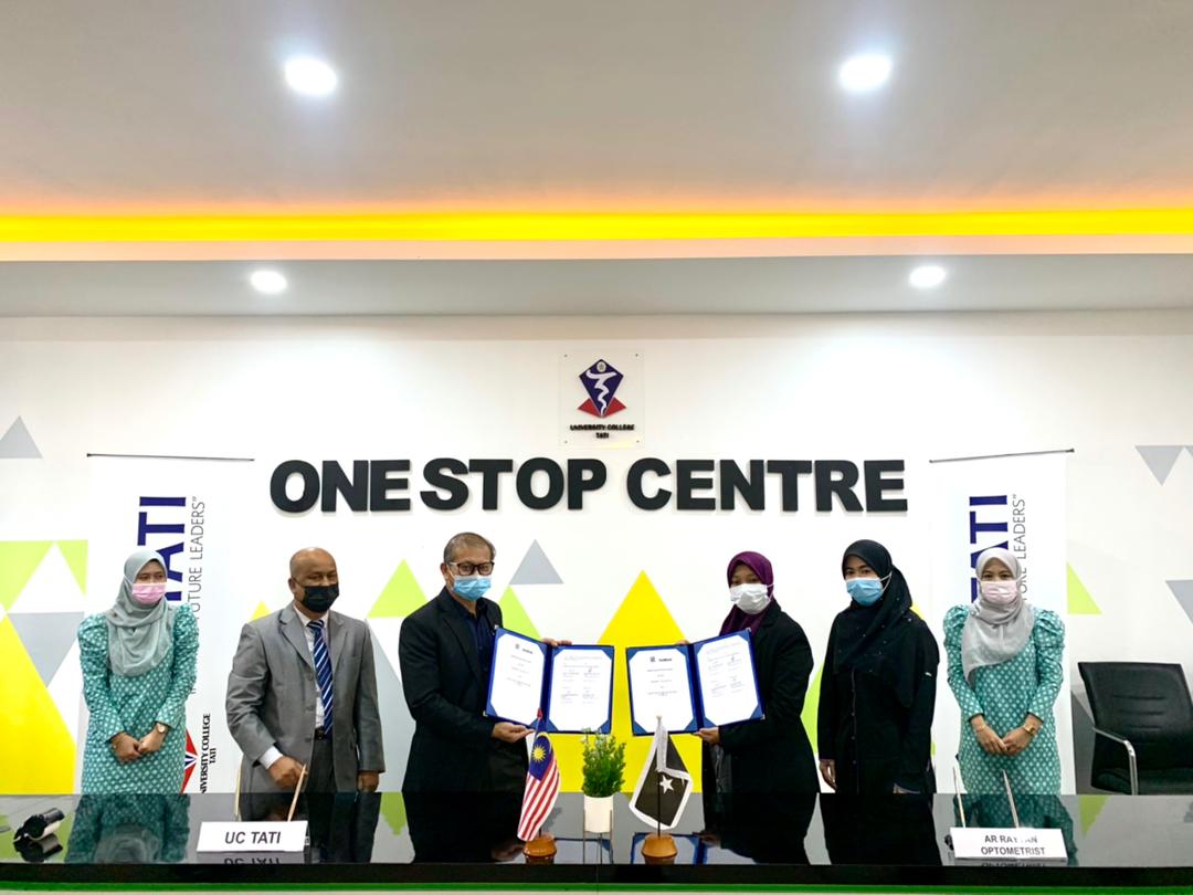 UC TATI Jalin Kerjasama Dengan Ar Rayyan Optometrist Sdn. Bhd
