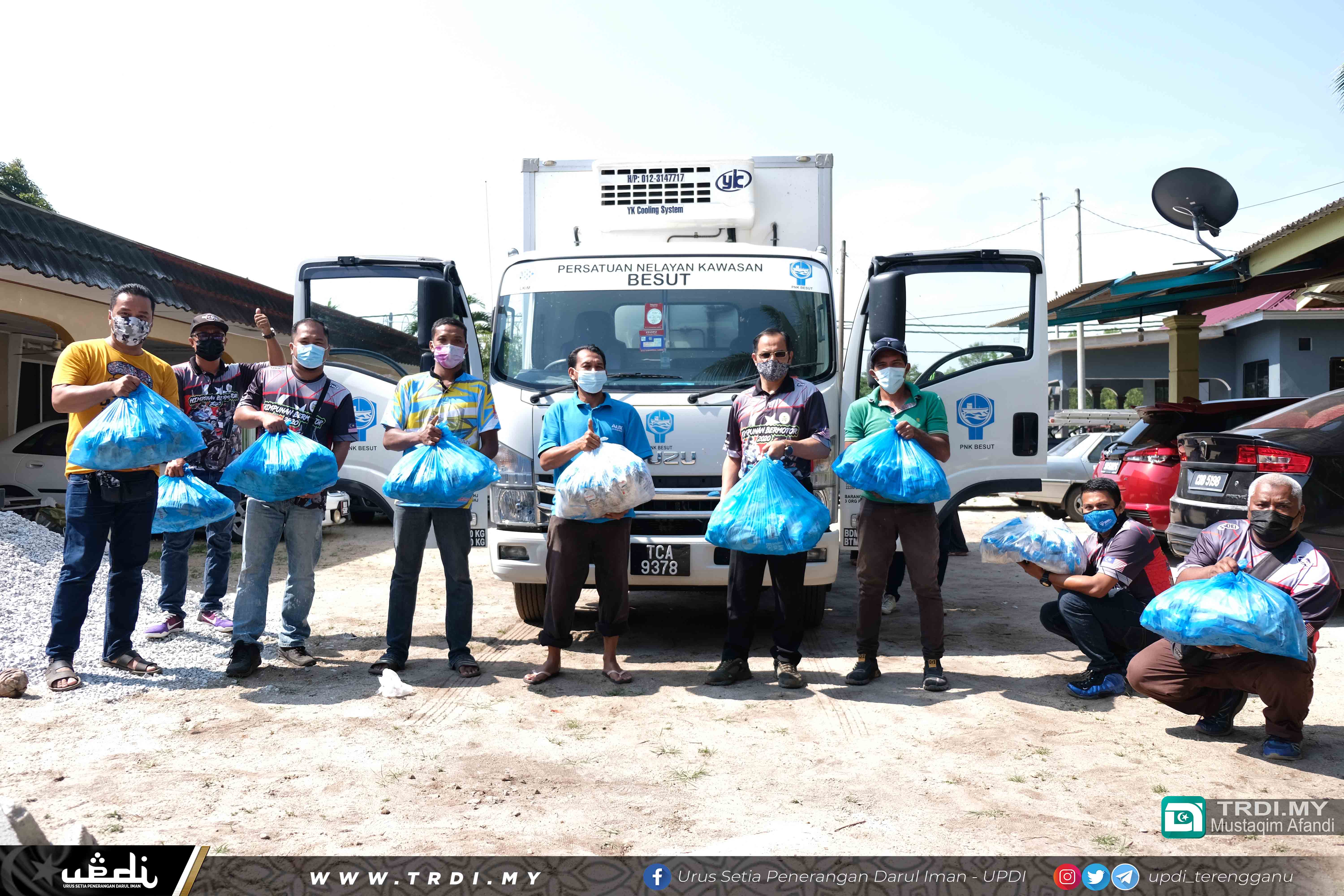 3,700 Kilogram Ikan QFish Diagih Kepada Penduduk Kota Putera