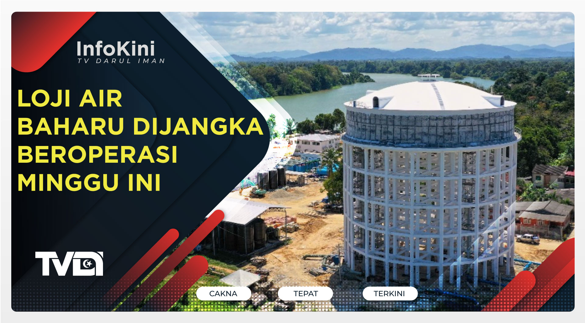 Loji Air Baharu Dijangka Beroperasi Minggu Ini