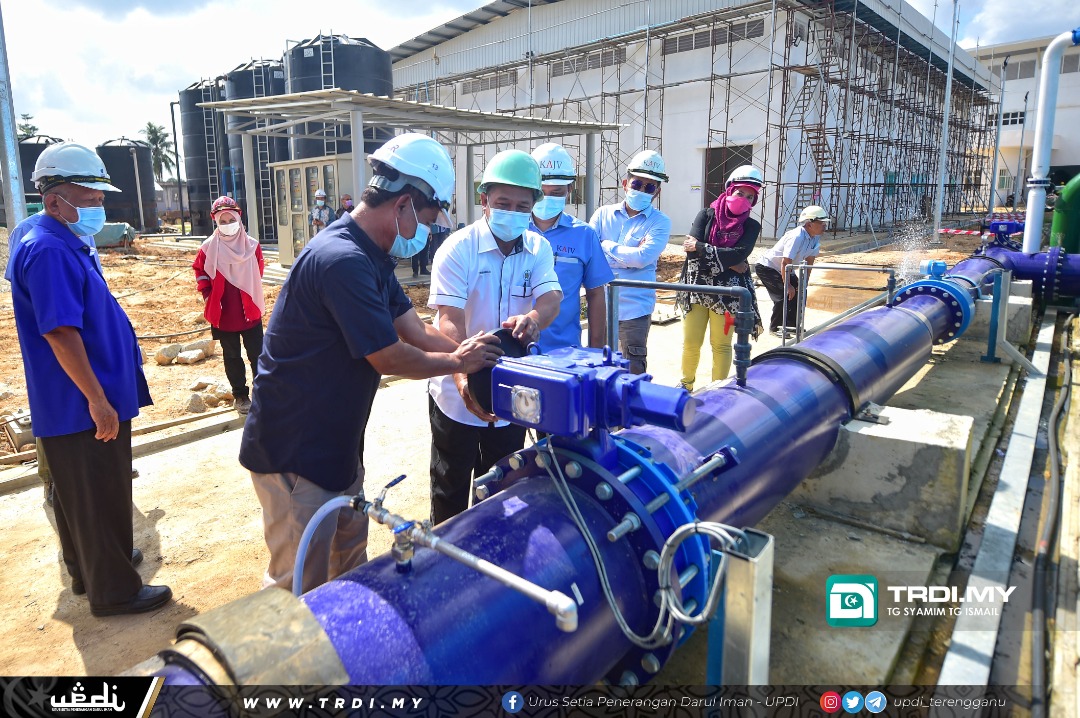Terengganu Tambah Bekalan 100 Juta Liter Air Sebelum Raya Ini