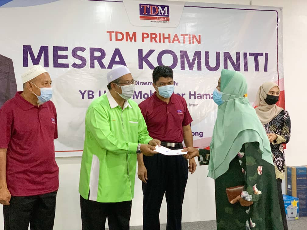 TDM Dekati Komuniti, Hulur Bantuan