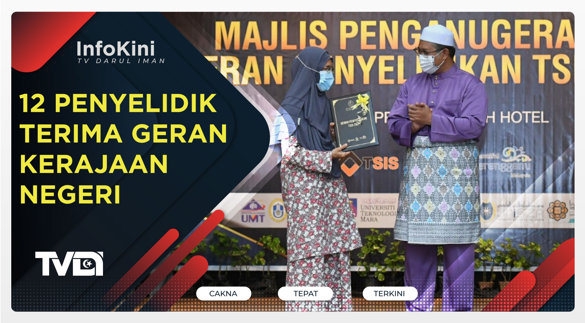 12 Penyelidik Terima Geran Kerajaan Negeri