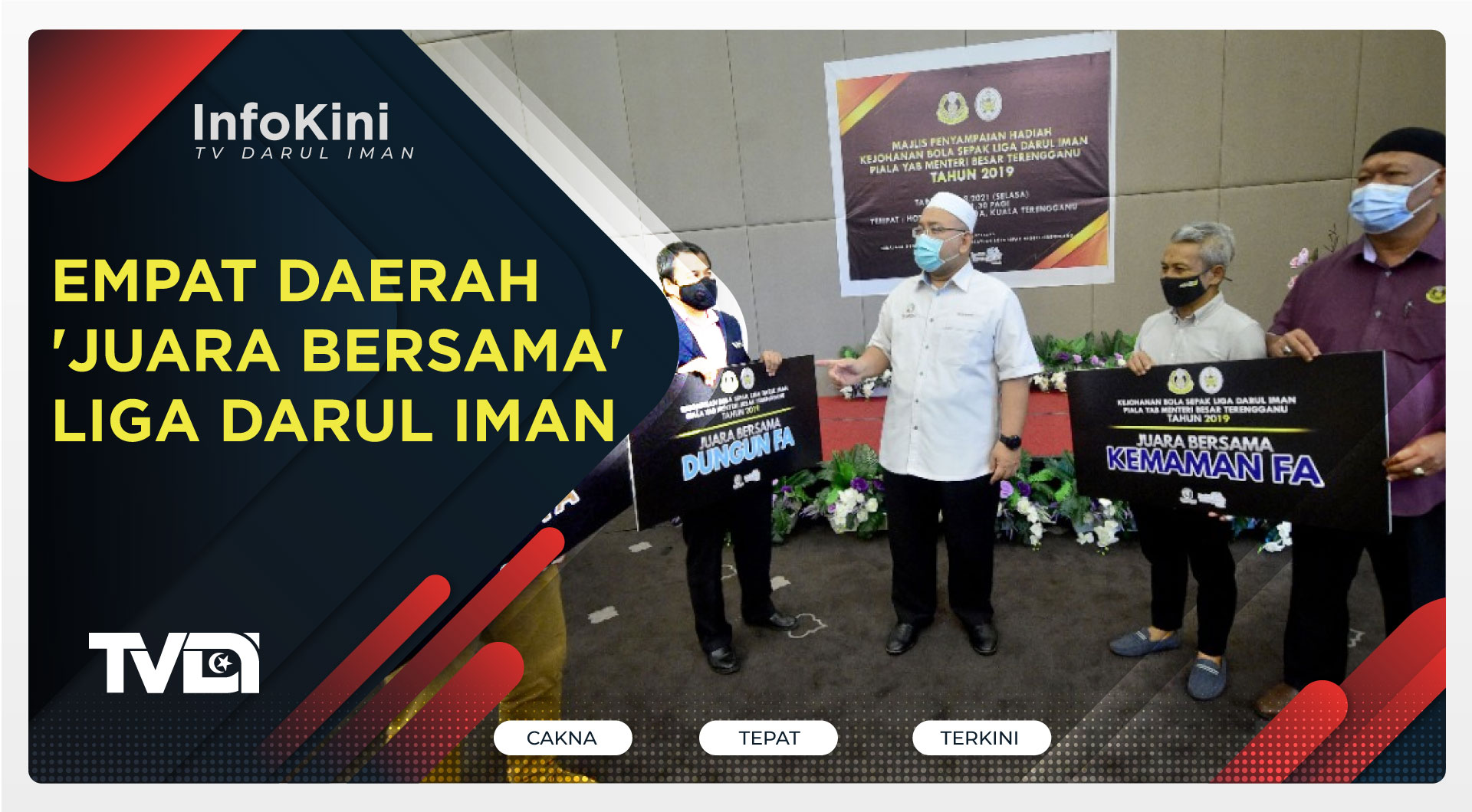 Empat Daerah 'Juara Bersama' Liga Darul Iman