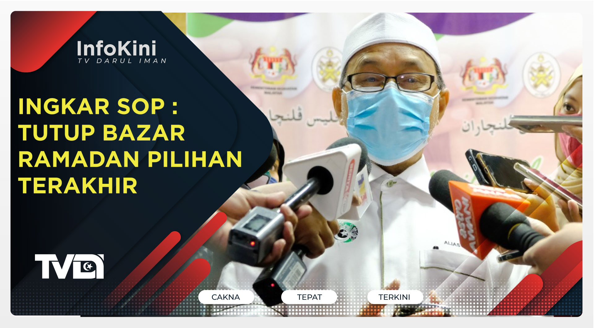 Ingkar SOP : Tutup Bazar Ramadan Pilihan Terakhir