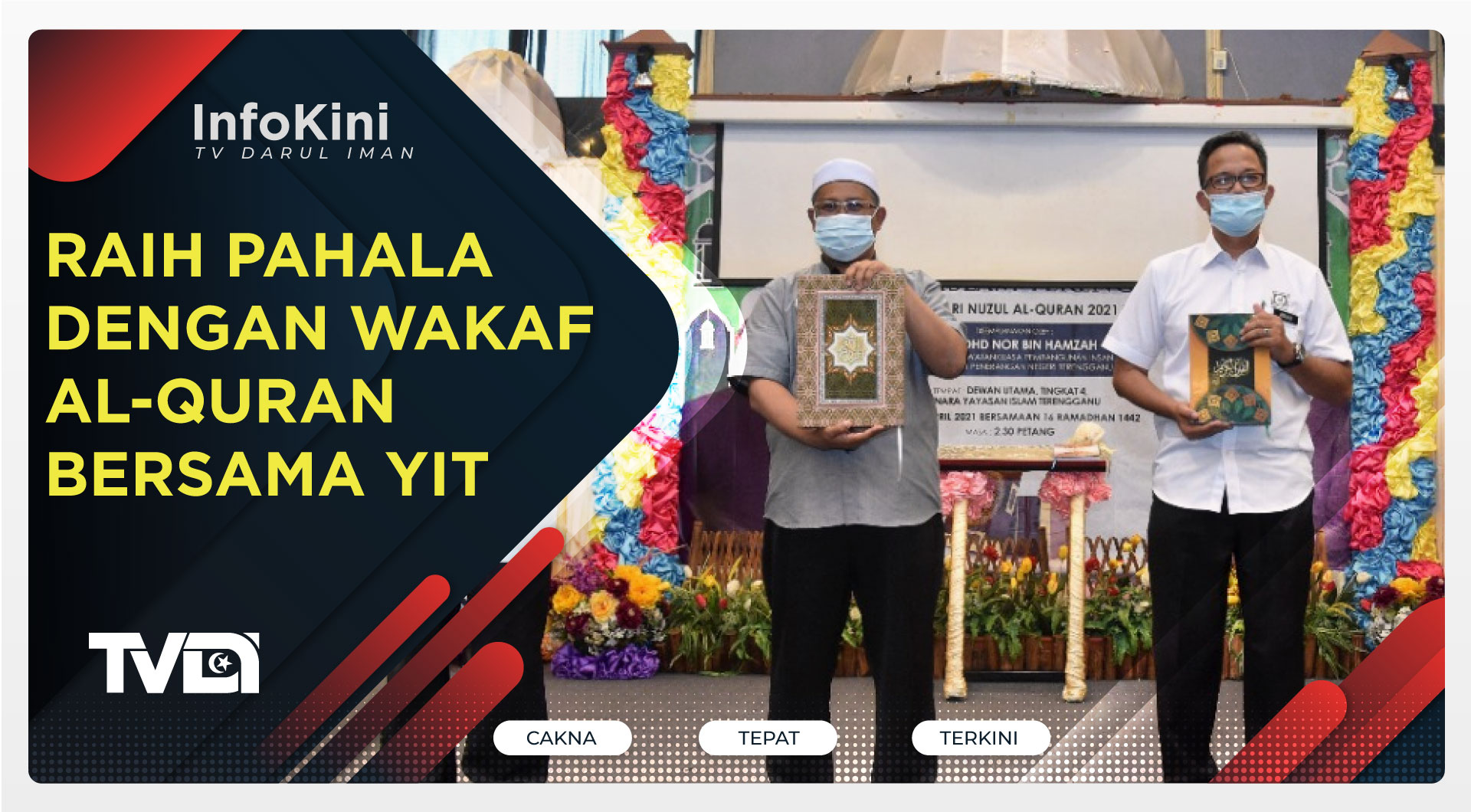 Raih Pahala Dengan Wakaf Al-Quran Bersama YIT