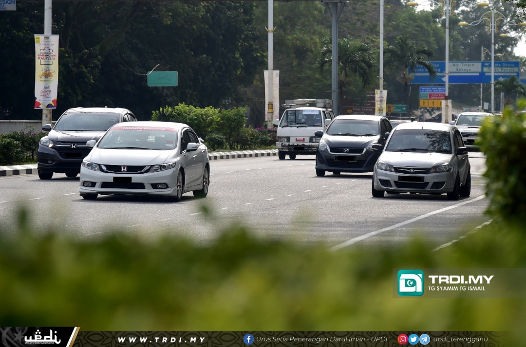 Jumlah Kenderaan Masuk Terengganu Meningkat 25 Peratus