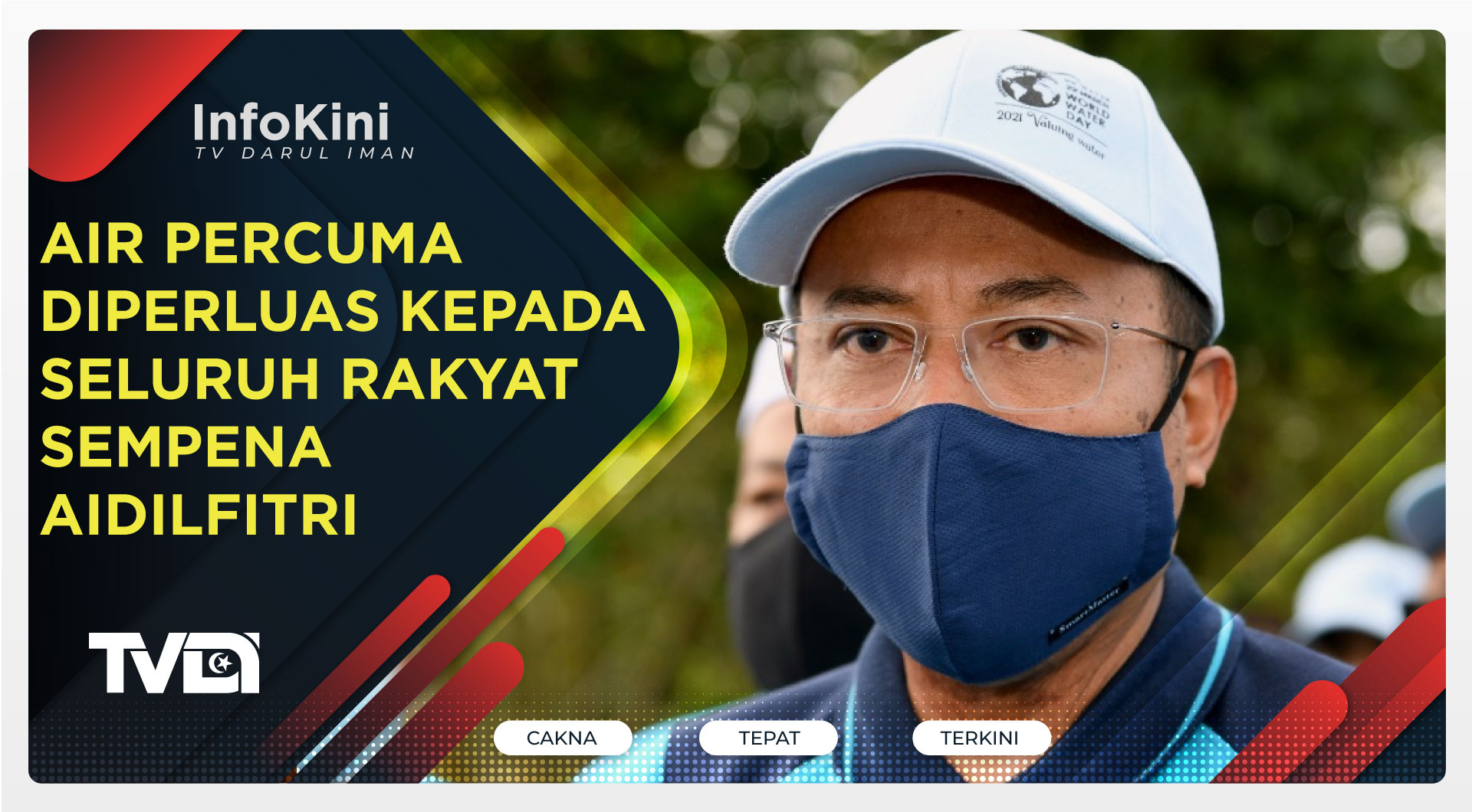 Air Percuma Diperluas Kepada Seluruh Rakyat Sempena Aidilfitri