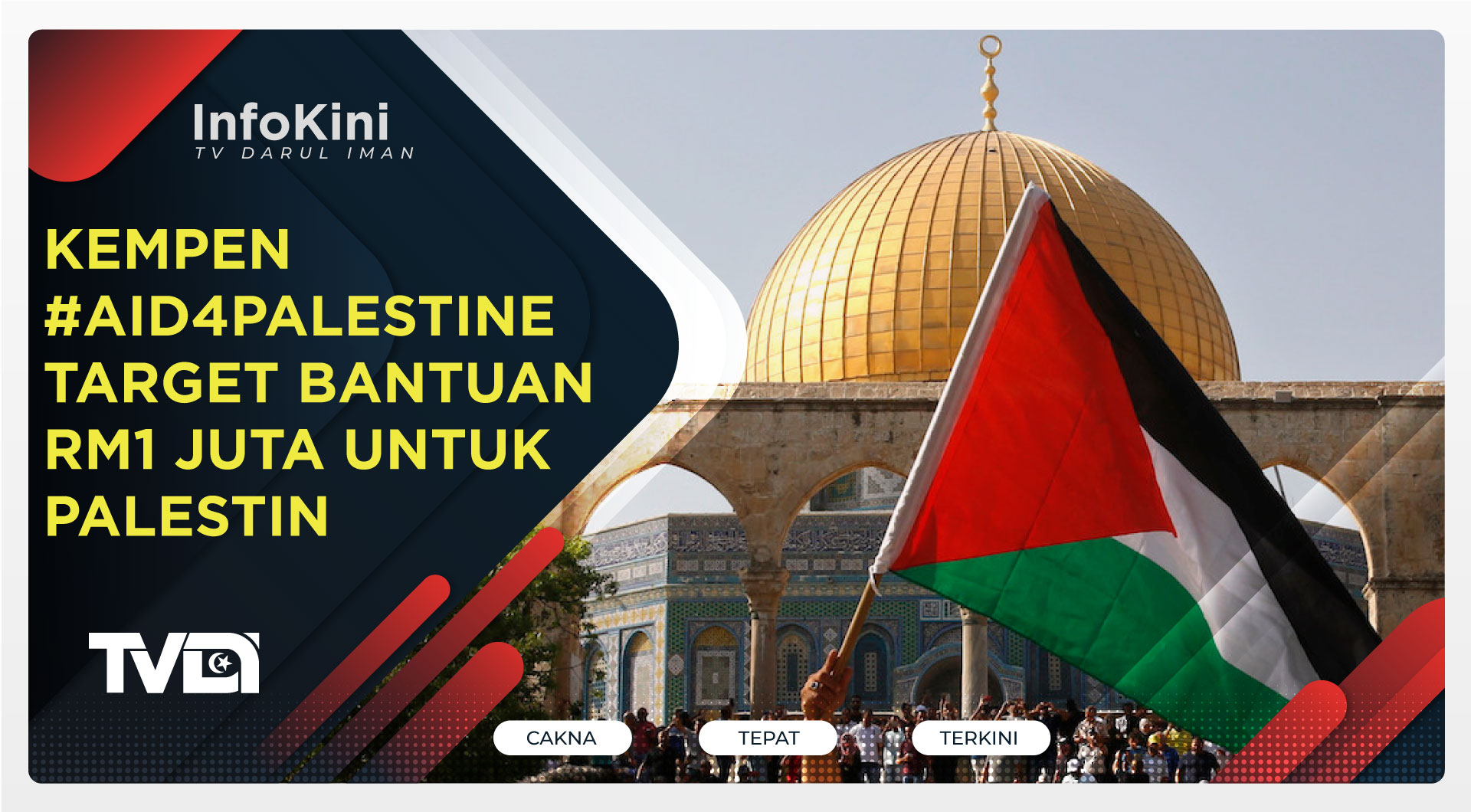 Kempen #Aid4Palestine Target Bantuan RM1 Juta Untuk Palestin