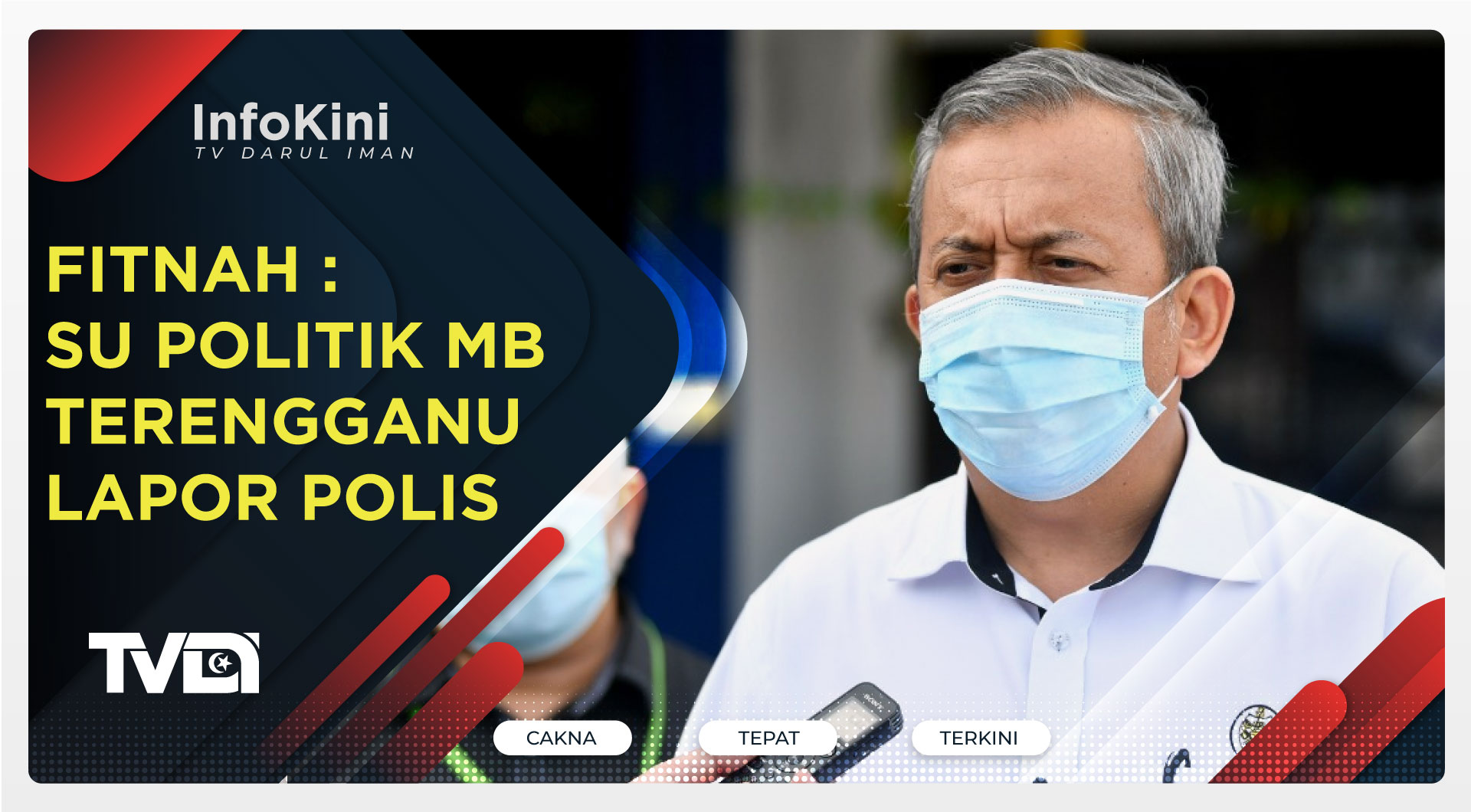 Fitnah : SU Politik MB Terengganu Lapor Polis
