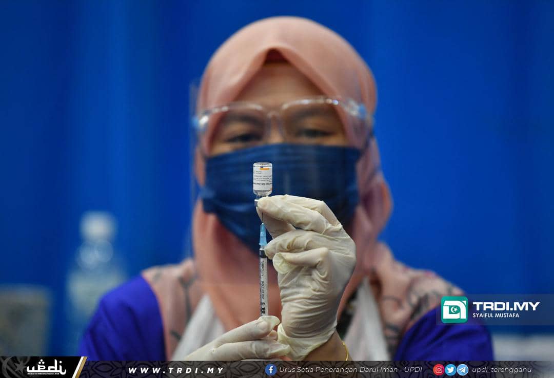 Terengganu Rekod 'Utilization Rate' Vaksin Covid-19 Tertinggi