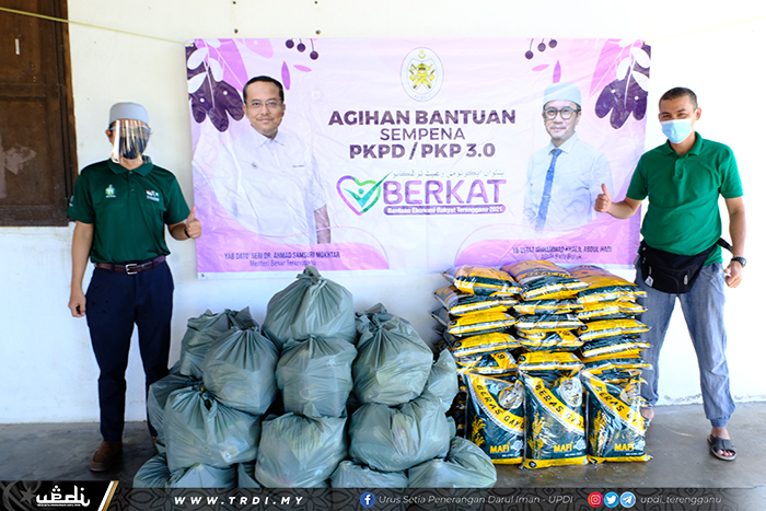 Agihan Bantuan COVID-19 DUN Batu Buruk Masuk Fasa Empat