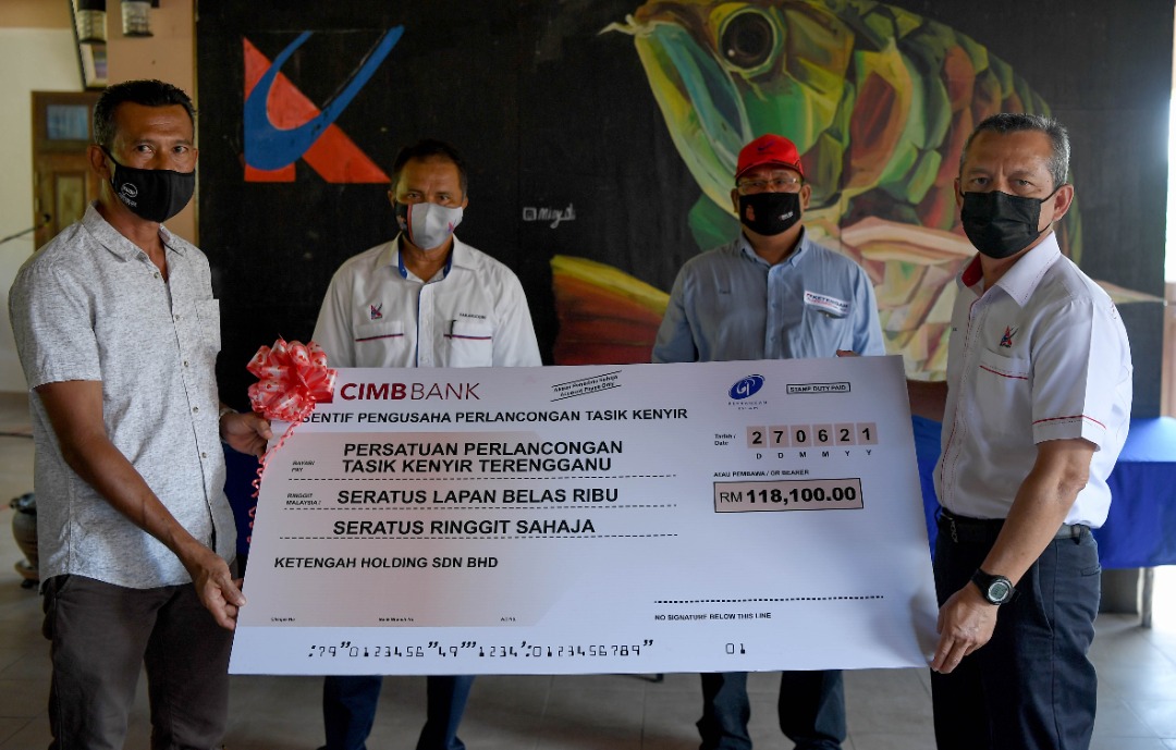 RM118,100 Untuk Bantu Pengusaha Pelancongan Tasik Kenyir