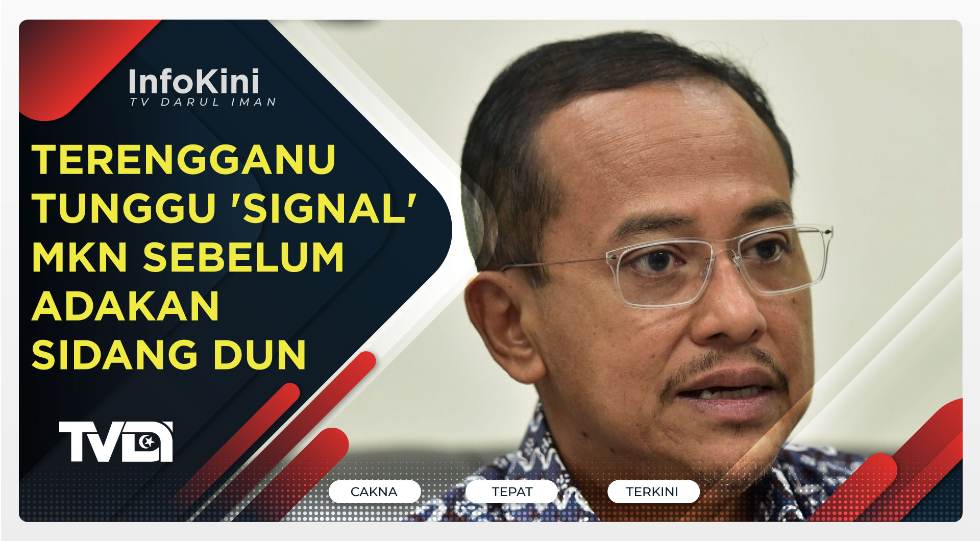 Terengganu Tunggu 'Signal' MKN Sebelum Adakan Sidang DUN