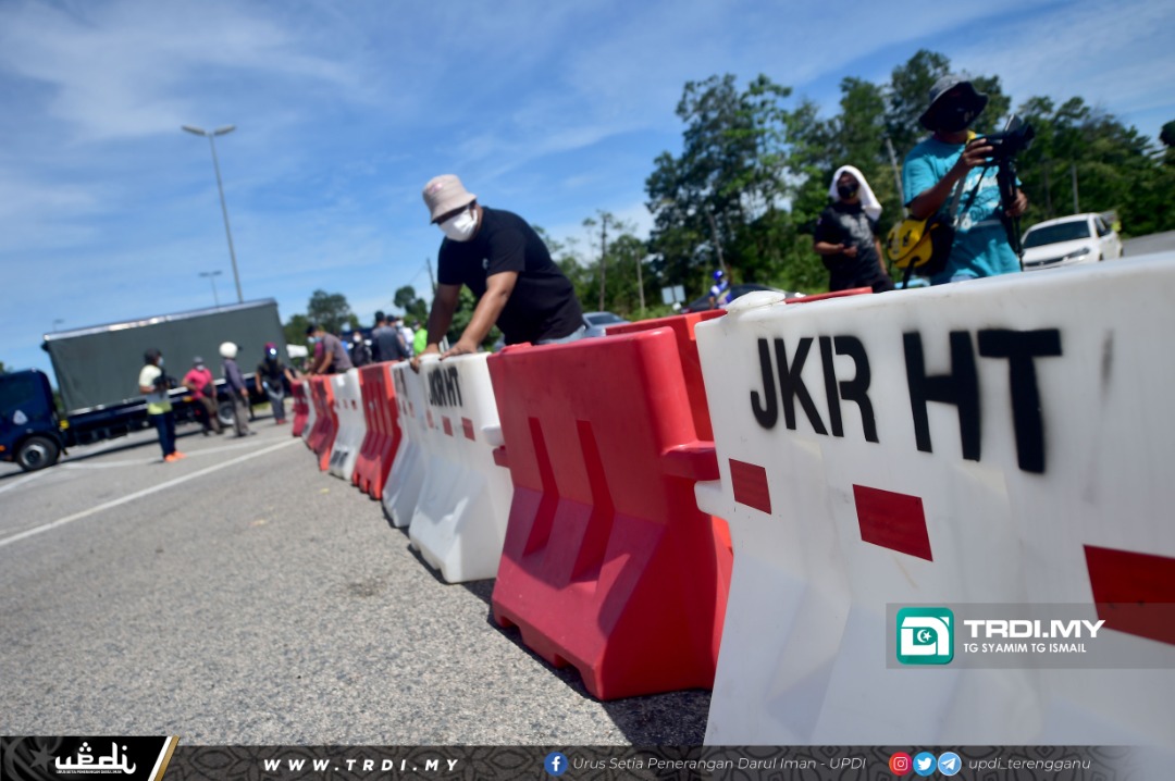 8 Jalan Ditutup Sepanjang PKPD Kampung Kubang Jela