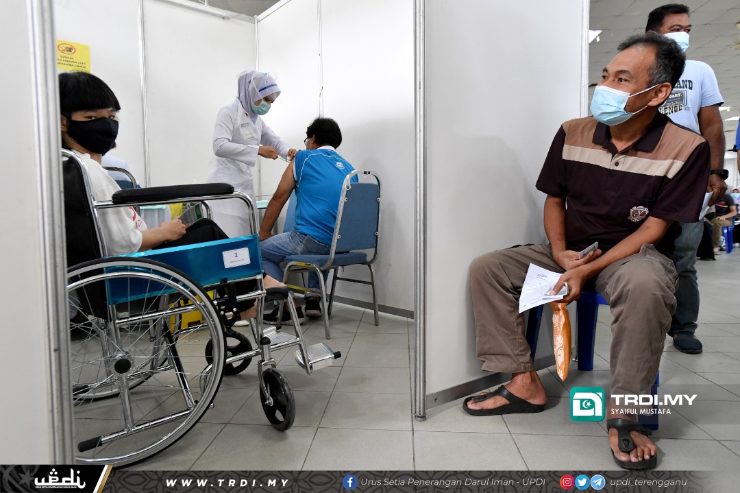 200 OKU Terengganu Terima Vaksinasi