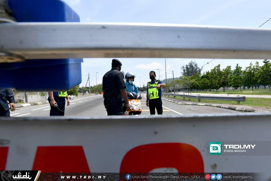 Hanya 583 Kenderaan Dibenar Masuk Terengganu Pada Aidiladha