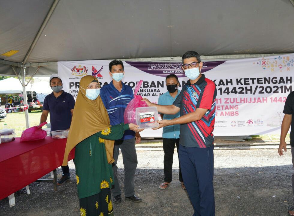 KETENGAH Peruntuk RM22,000, Sembelih 10 Ekor Lembu Untuk Diagih Kepada Asnaf