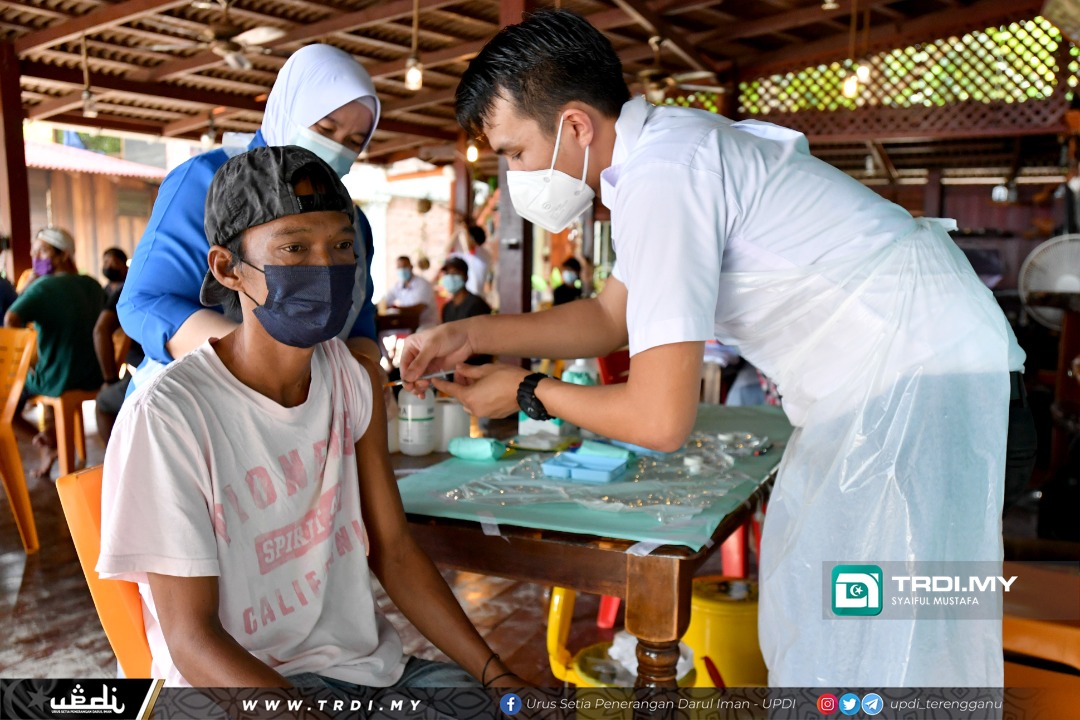 Terengganu Capai 40 Peratus Kadar Vaksinasi Akhir Ogos