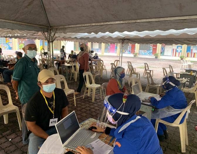 Dungun Sedia Terima Tambahan Bekalan Vaksin